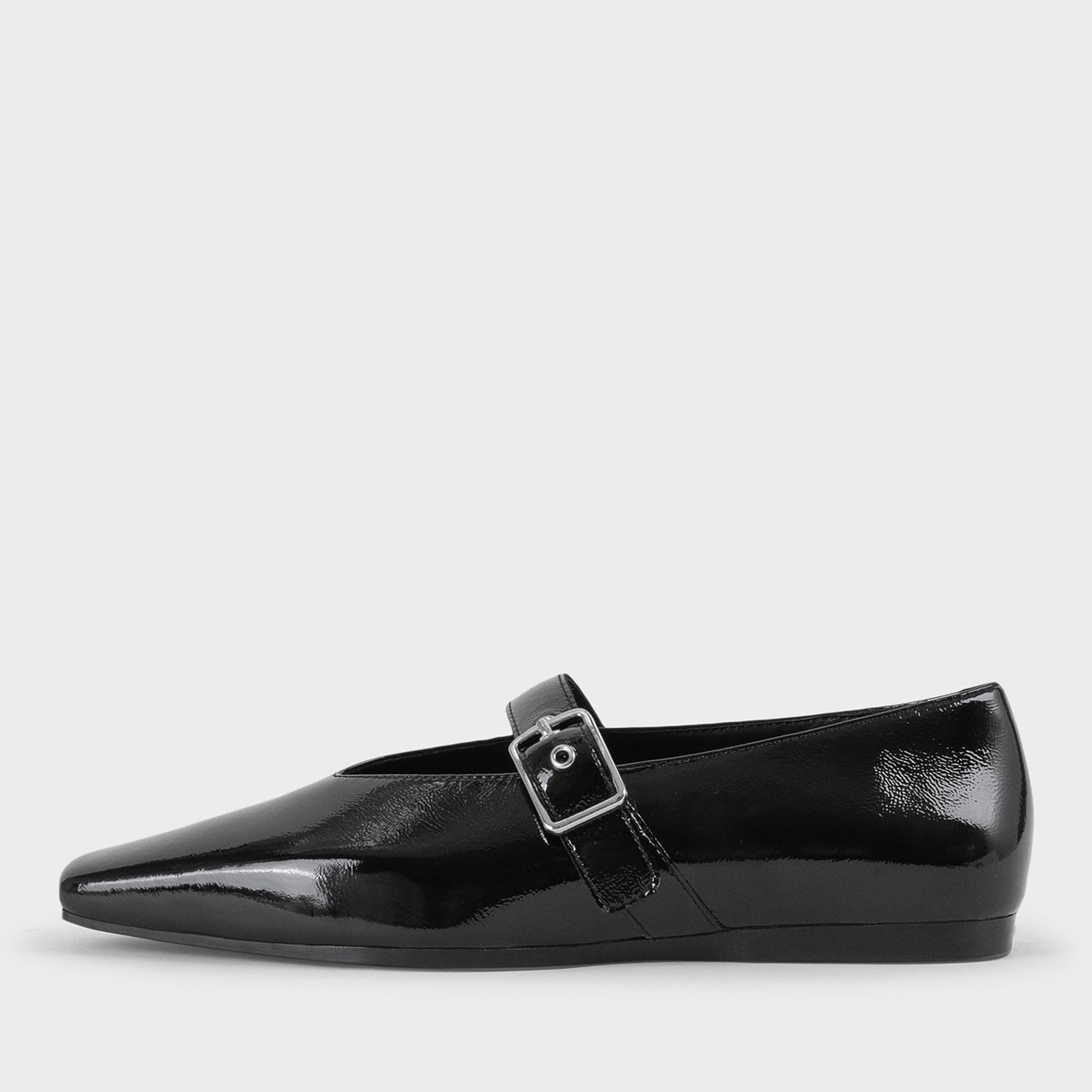 Vagabond Wiolette Patent Leather Flats - UK 3