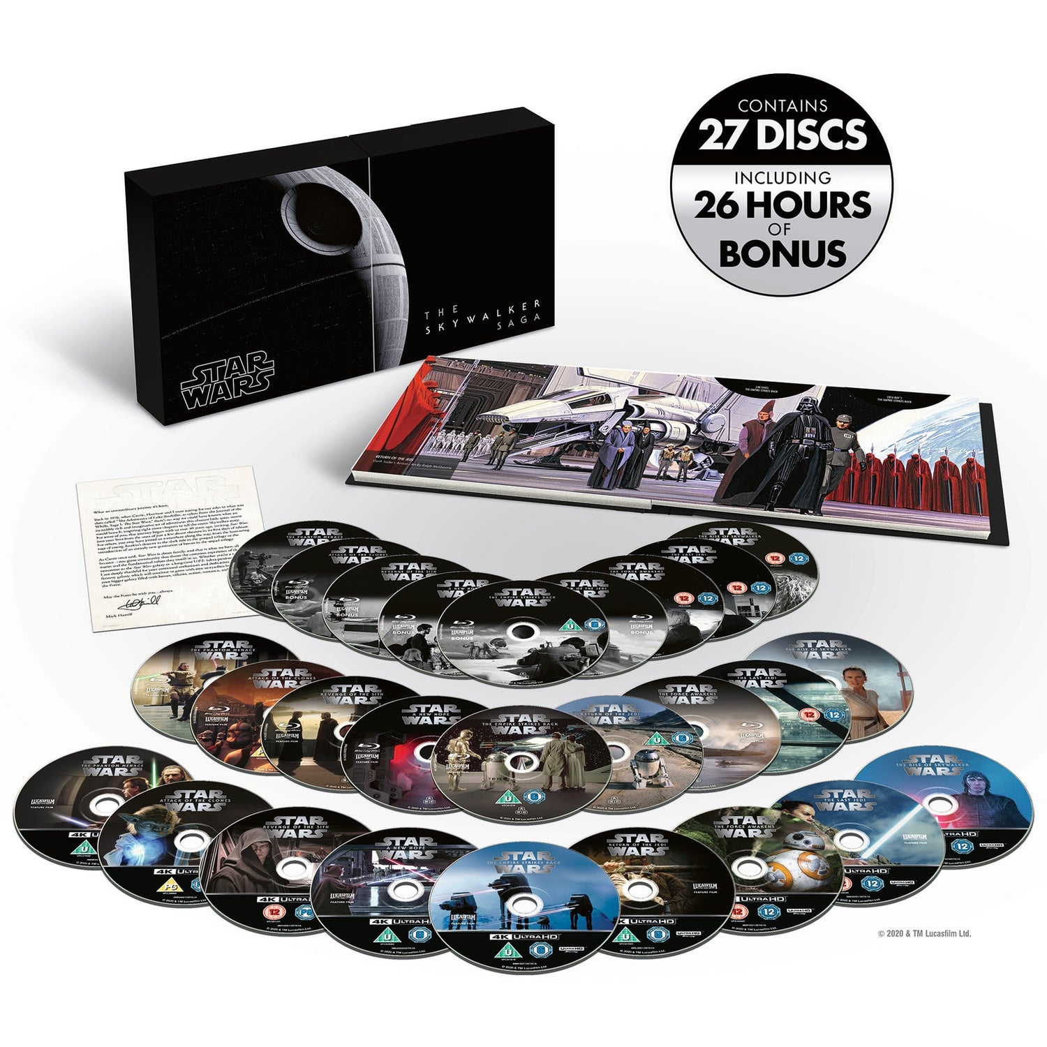 Star Wars: The Skywalker Saga - Complete Box Set 4K Ultra HD & Blu-ray