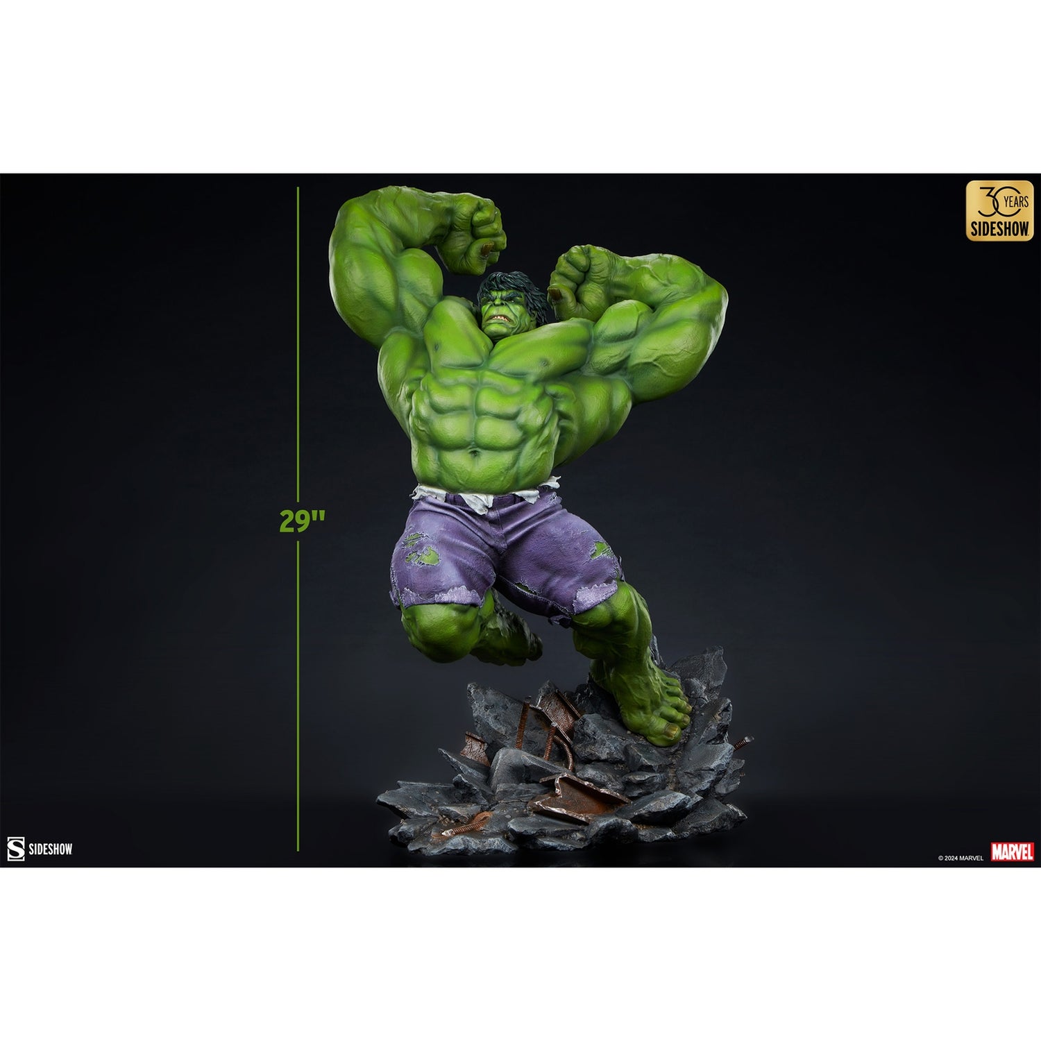 Sideshow Marvel Hulk Classic Premium Format Collectible Figure (29")