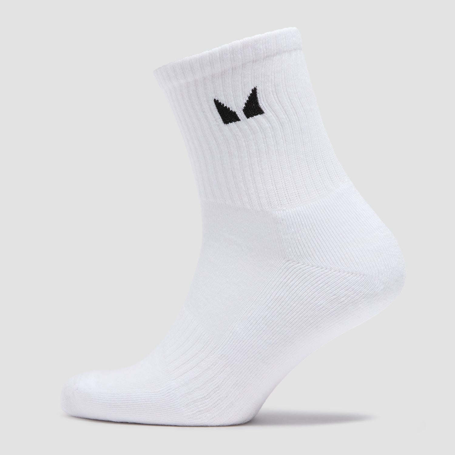MP Unisex Crew Socks (5 Pack) - White - UK 9-11