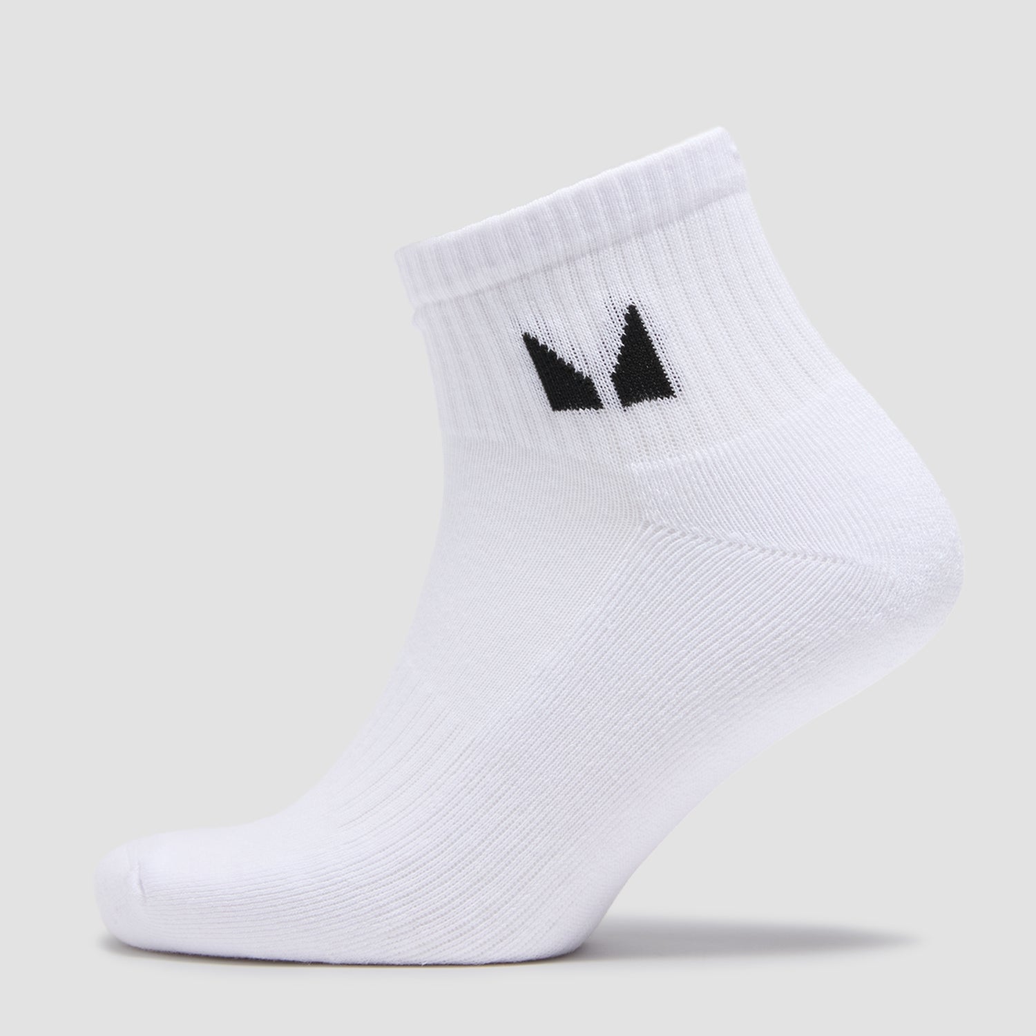 MP Unisex Ankle Socks (3 Pack) - White - UK 6-8