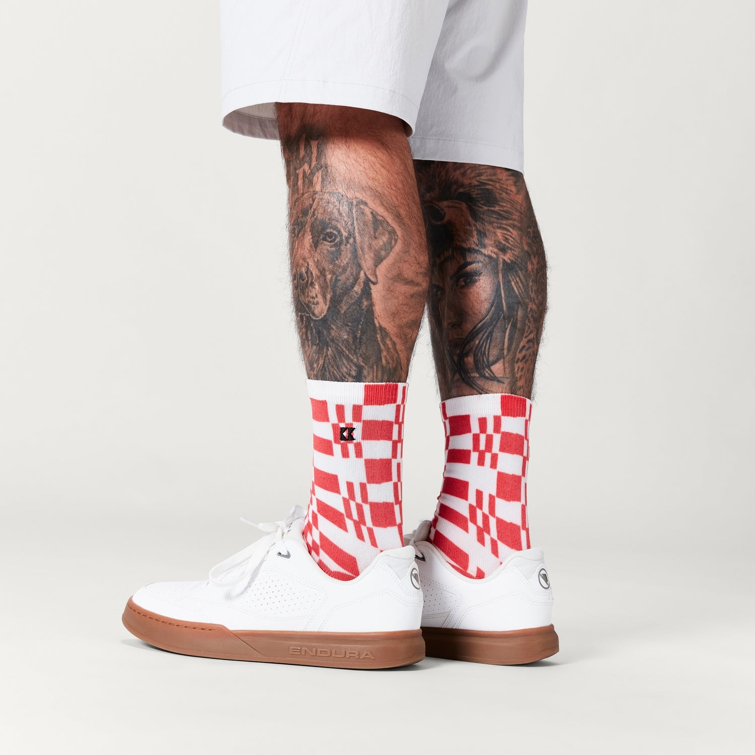 Unisex Kriss Kyle Signature Socks - Red - L-XL