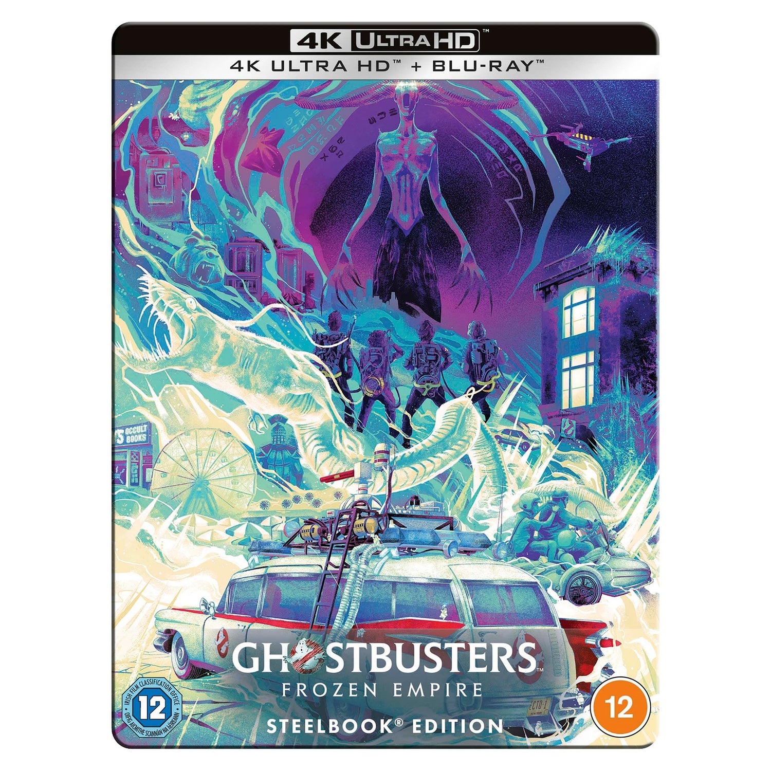 GHOSTBUSTERS: FROZEN EMPIRE 4K ULTRA HD STEELBOOK (INCLUDES BLU-RAY)