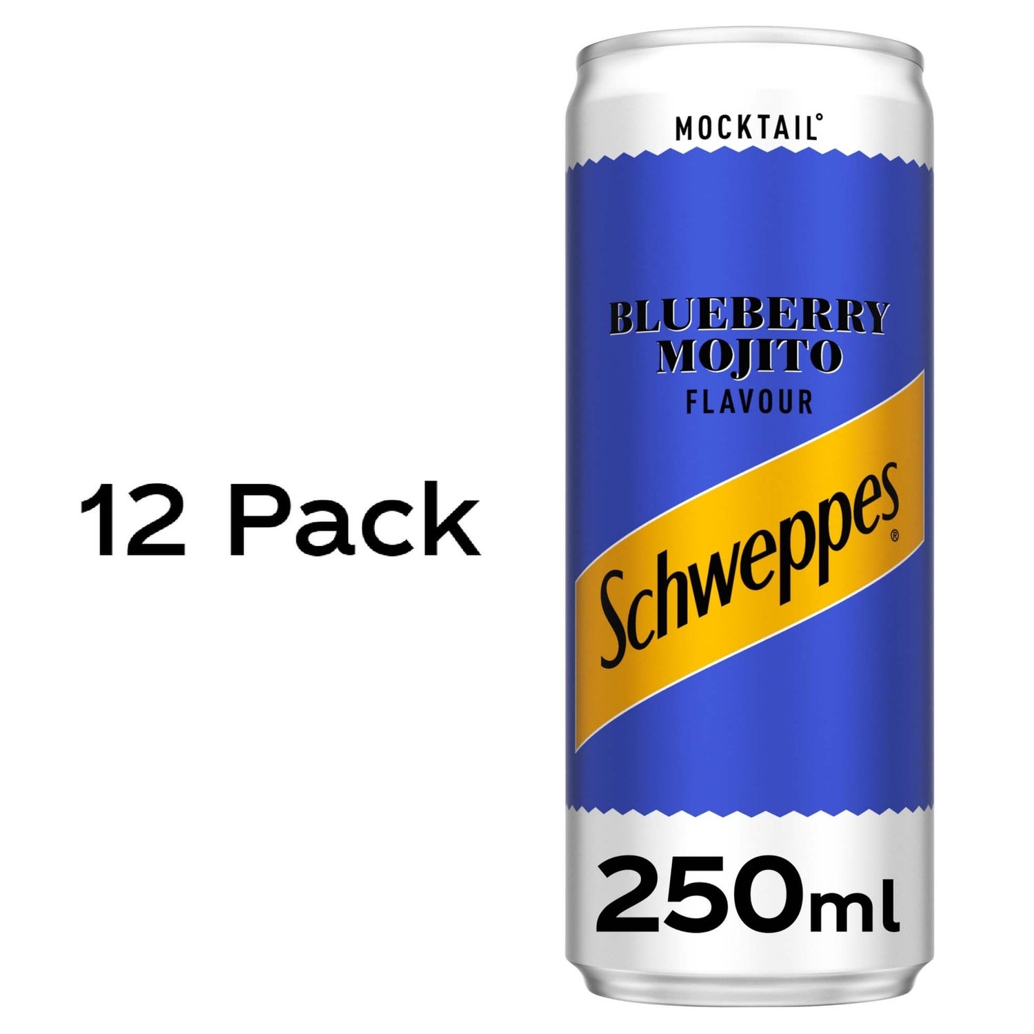Schweppes Blueberry Mojito Mocktail 12 x 250ml