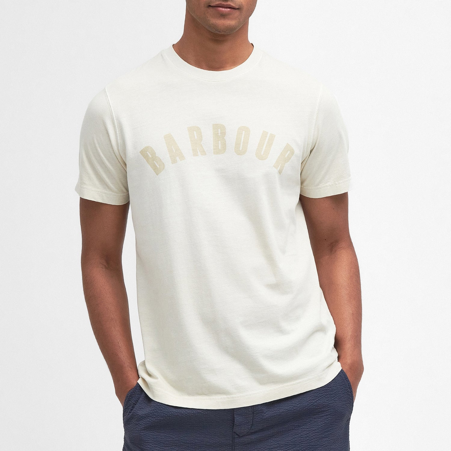 Barbour Heritage Terra Dye Logo-Print Cotton-Jersey T-Shirt - XXL