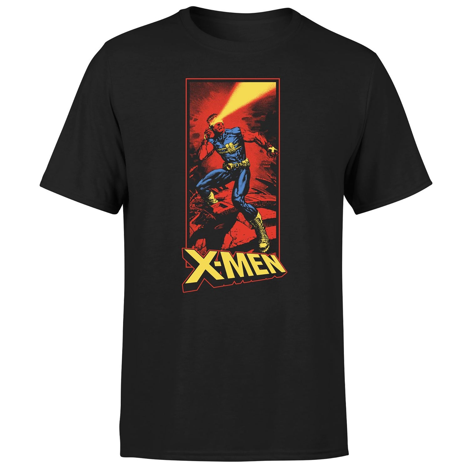 X-Men Cyclops Energy Beam Unisex T-Shirt - Black