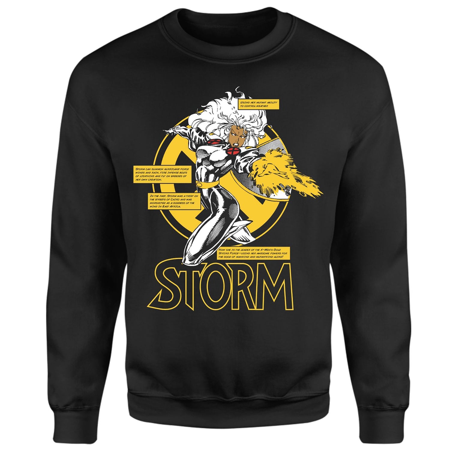 X-Men Storm Bio Sweatshirt - Black