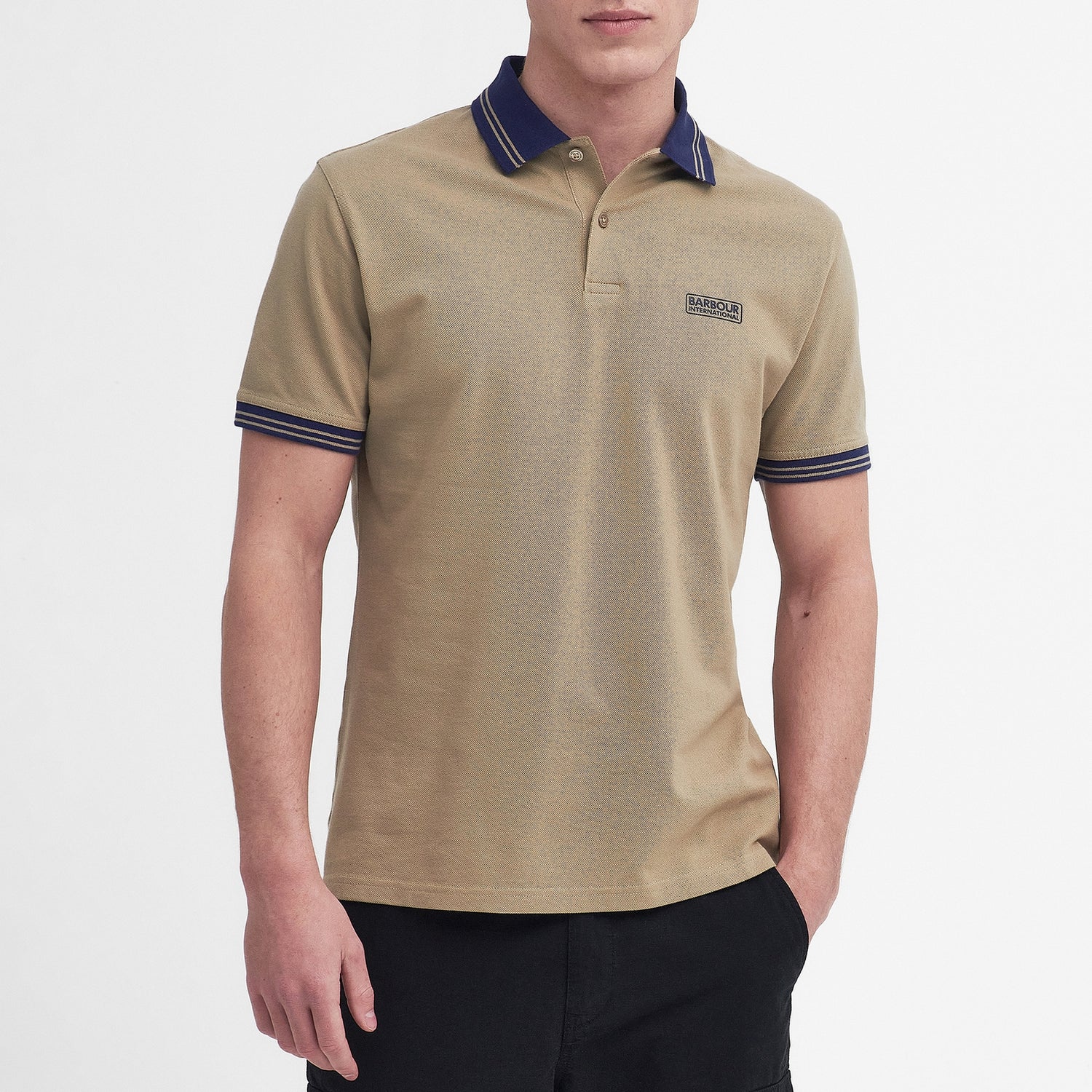Barbour International Tracker Cotton-Piqué Polo Shirt - S