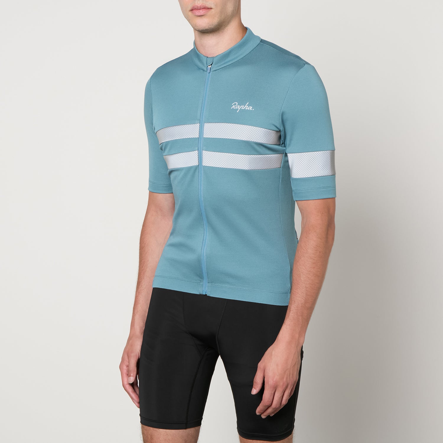 Rapha Brevet Woven Hi-Vis Jersey Top - M