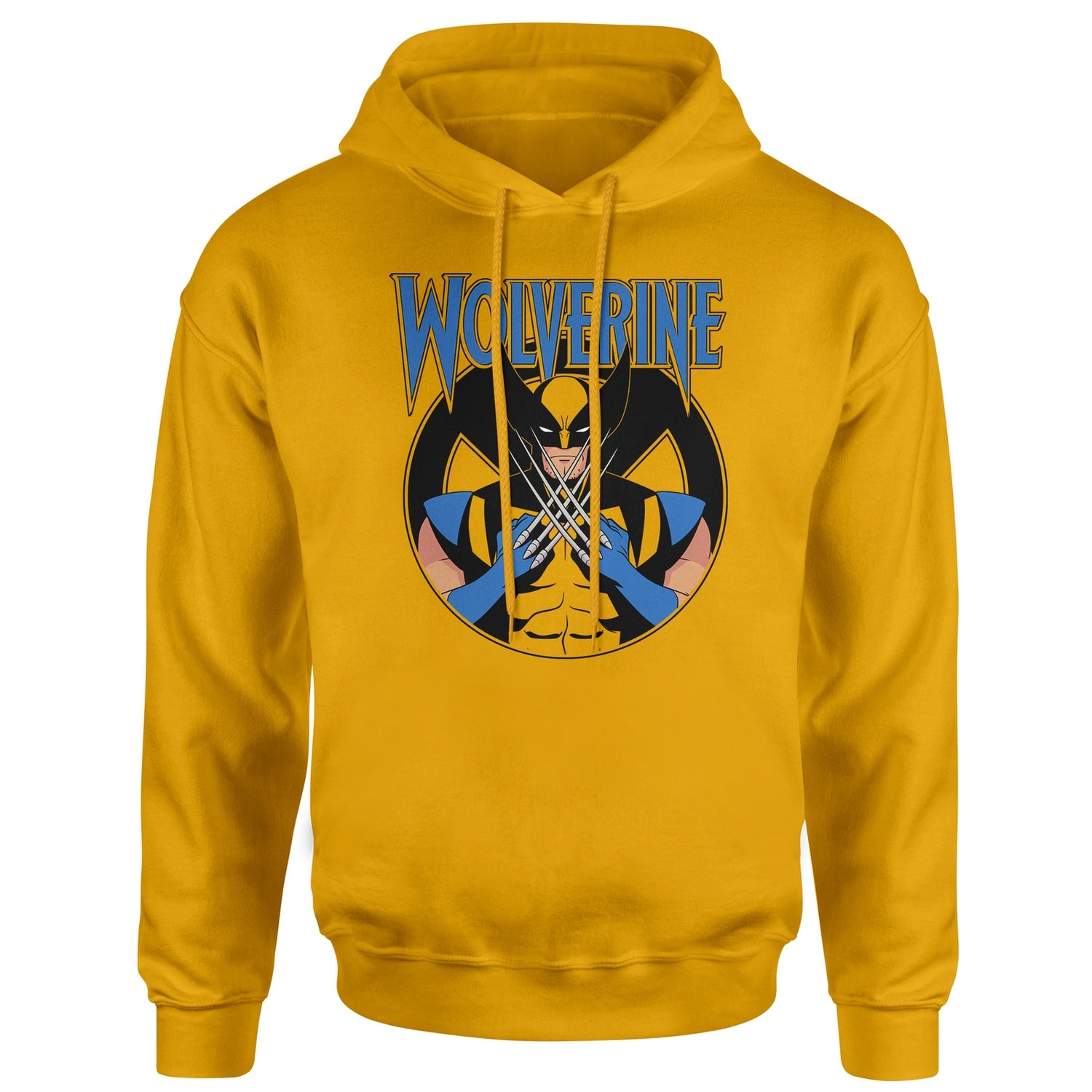 X-Men '97 Wolverine Snikt Hoodie - Mustard