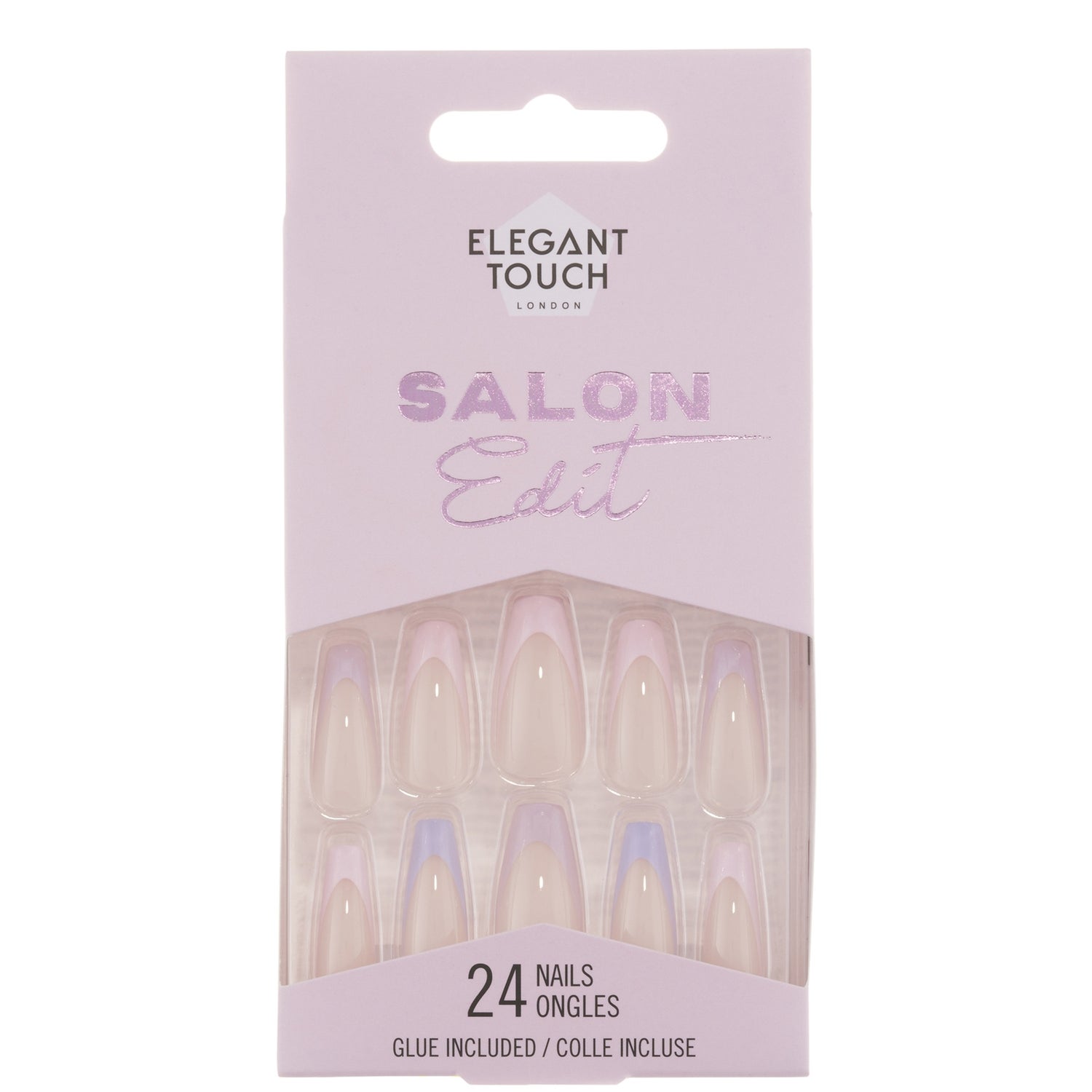 Elegant Touch False Nails Salon Edit - Ultra Lilacs