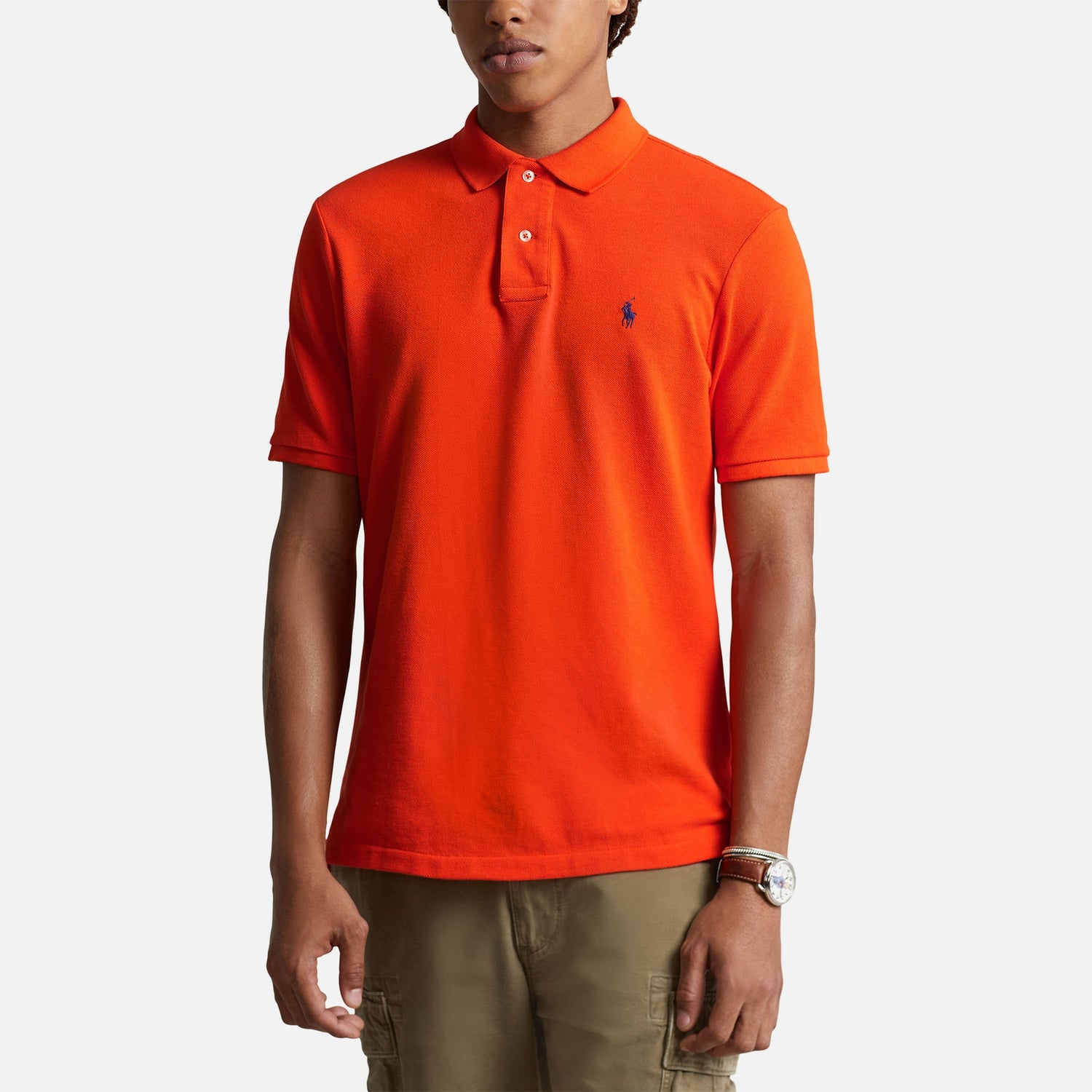 Polo Ralph Lauren Cotton-Piqué Custom-Fit Polo Shirt - XL