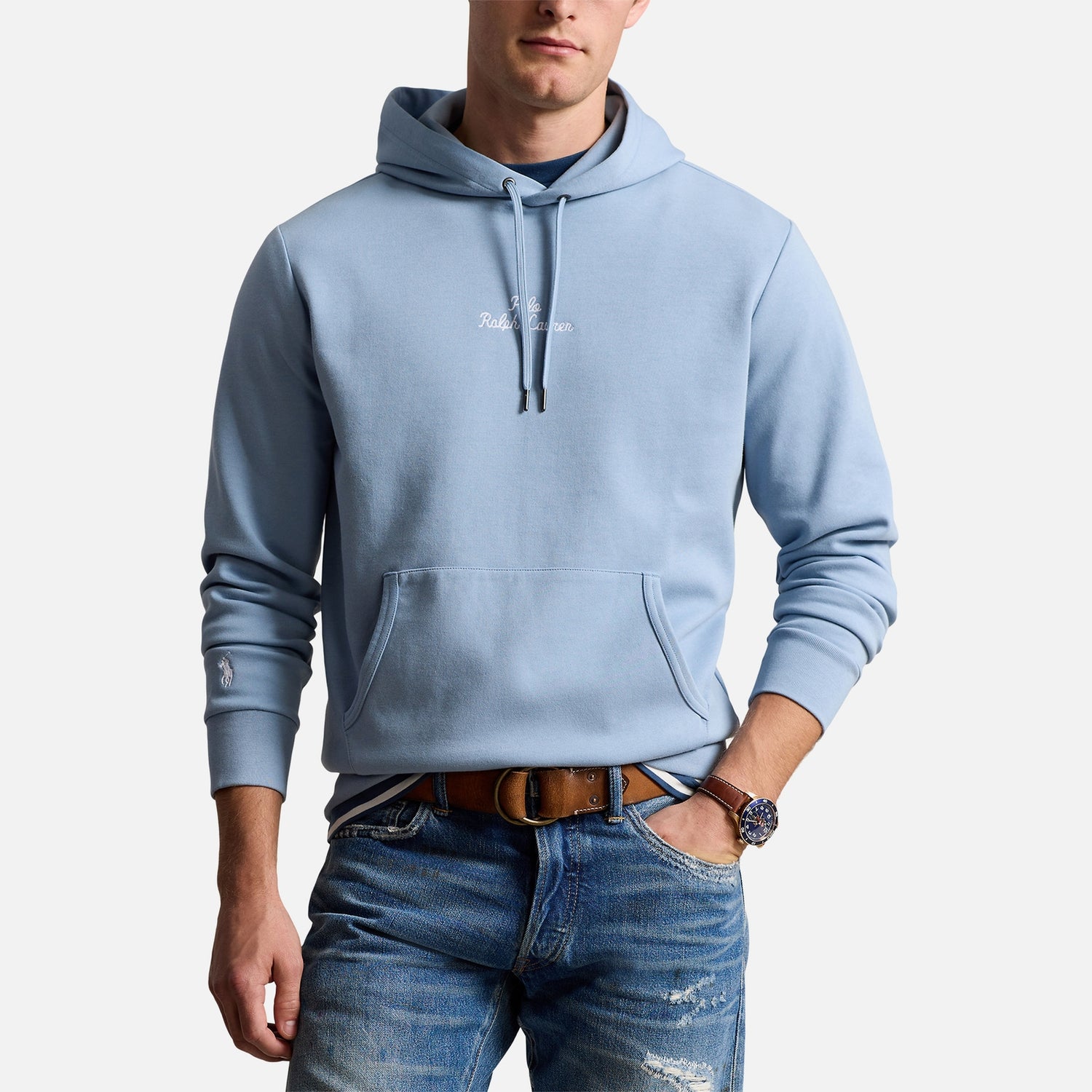 Polo Ralph Lauren Cotton-Blend Jersey Hoodie