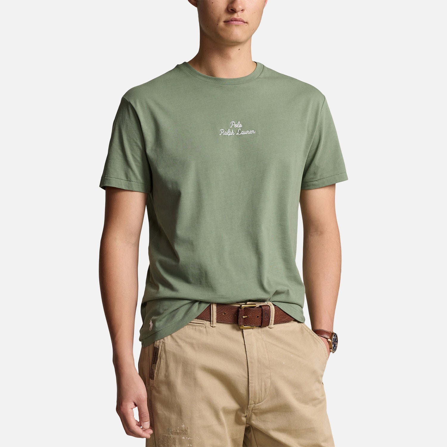Polo ralph lauren classic cotton crew neck t shirts shop