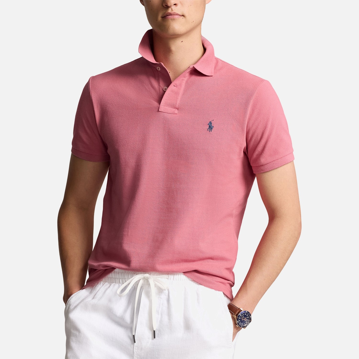Polo Ralph Lauren Cotton-Piqué Custom-Fit Polo Shirt - XL