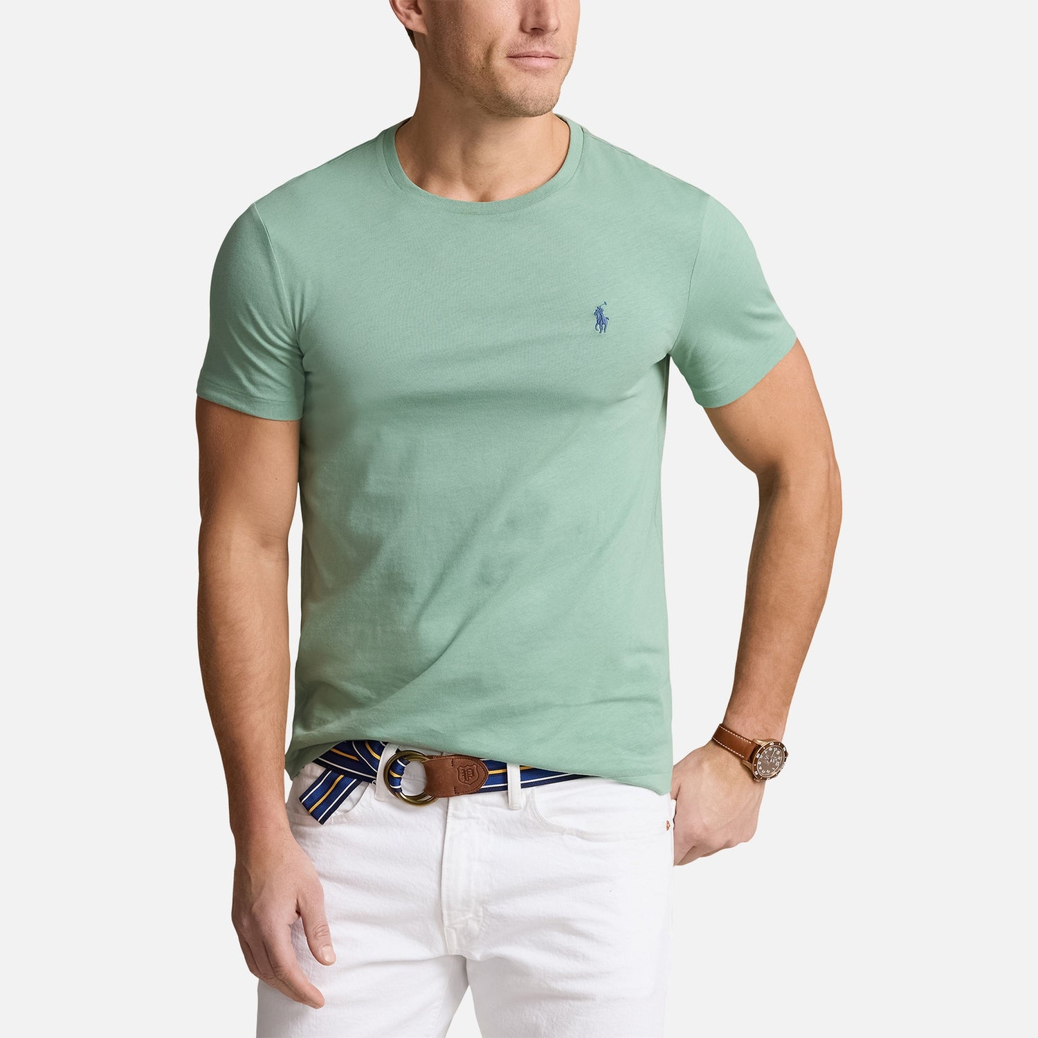 Polo Ralph Lauren Classic Cotton-Jersey Slim T-Shirt - S