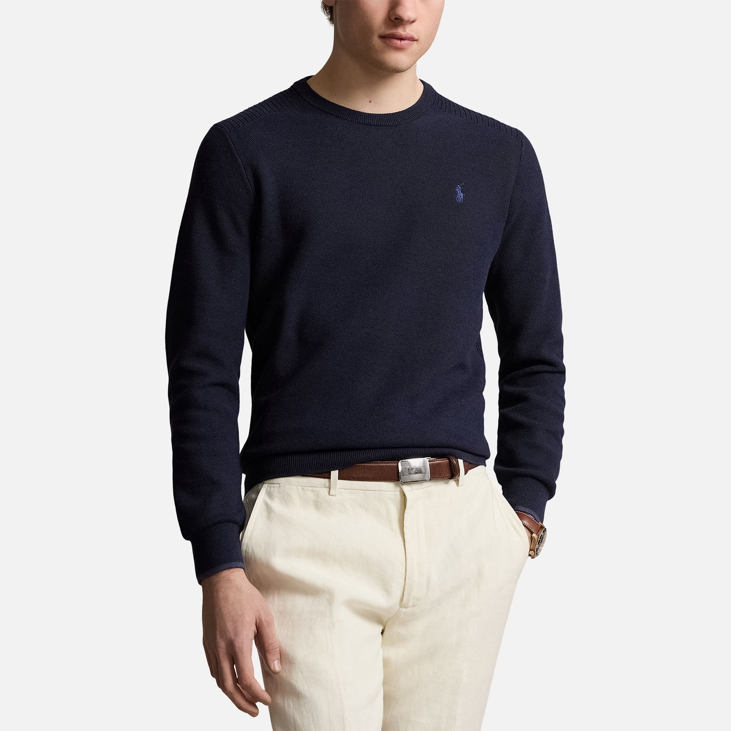 Polo Ralph Lauren Textured Cotton Knit Jumper