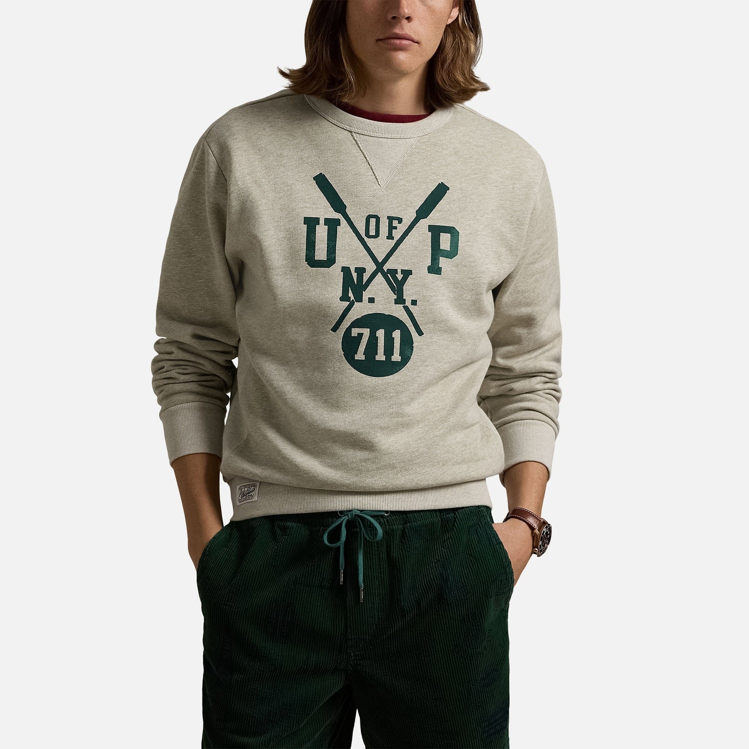 Polo Ralph Lauren Vintage Cotton-Blend Fleece Sweatshirt - S