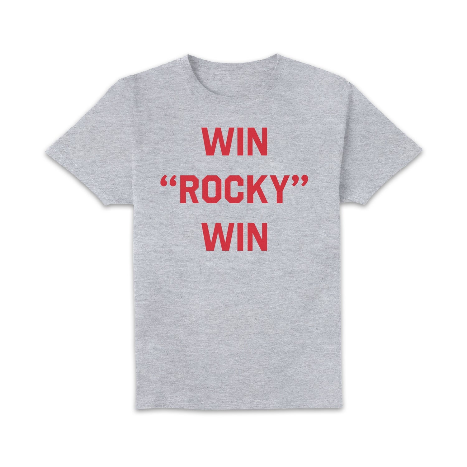 Win Rocky Win Unisex T-Shirt - Grey