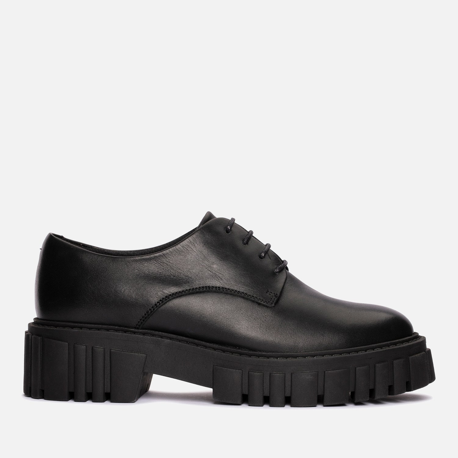 Clarks Women's Page Walk Leather Derby Shoes - UK 4