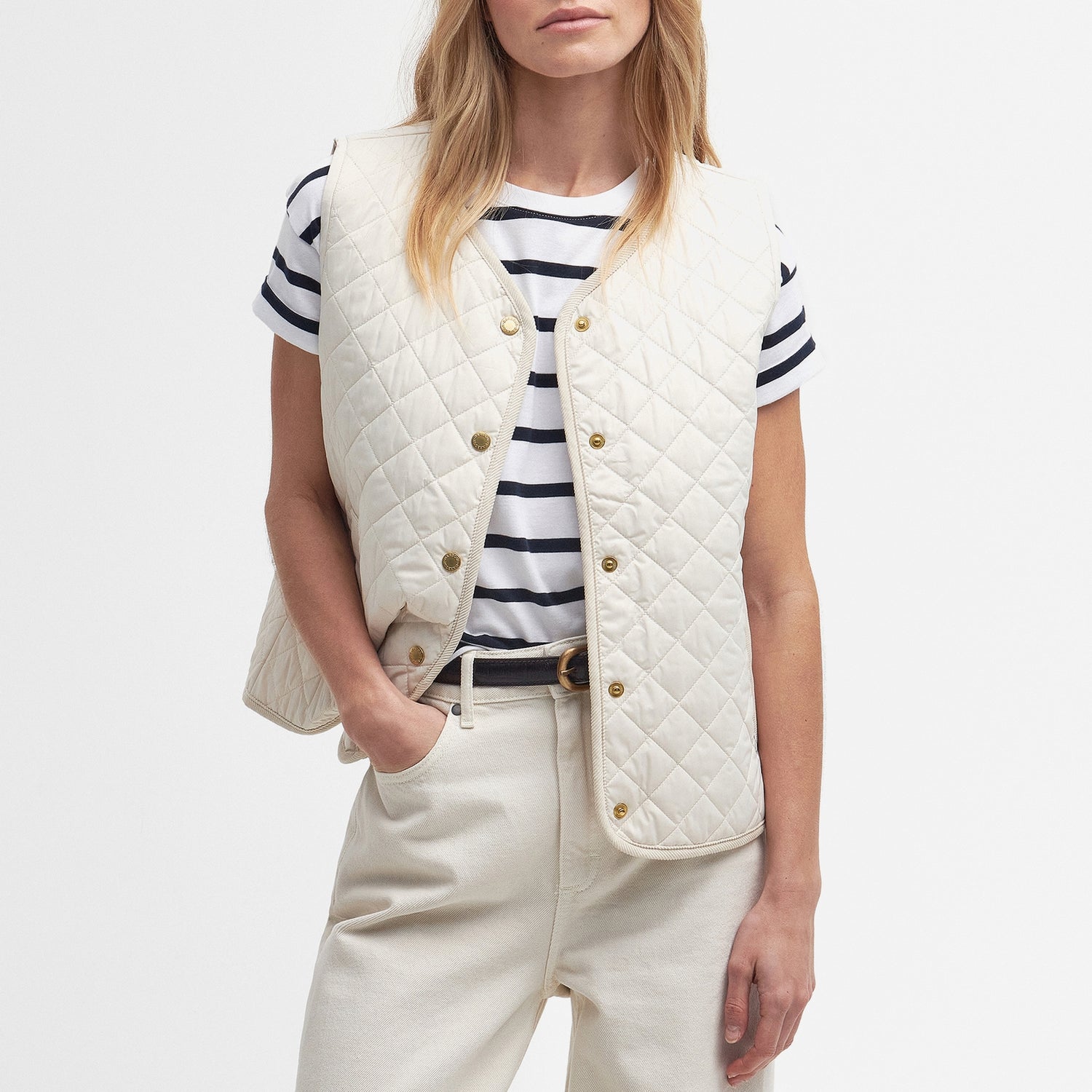 Barbour Hannah Quilted Recycled Shell Gilet - UK 14