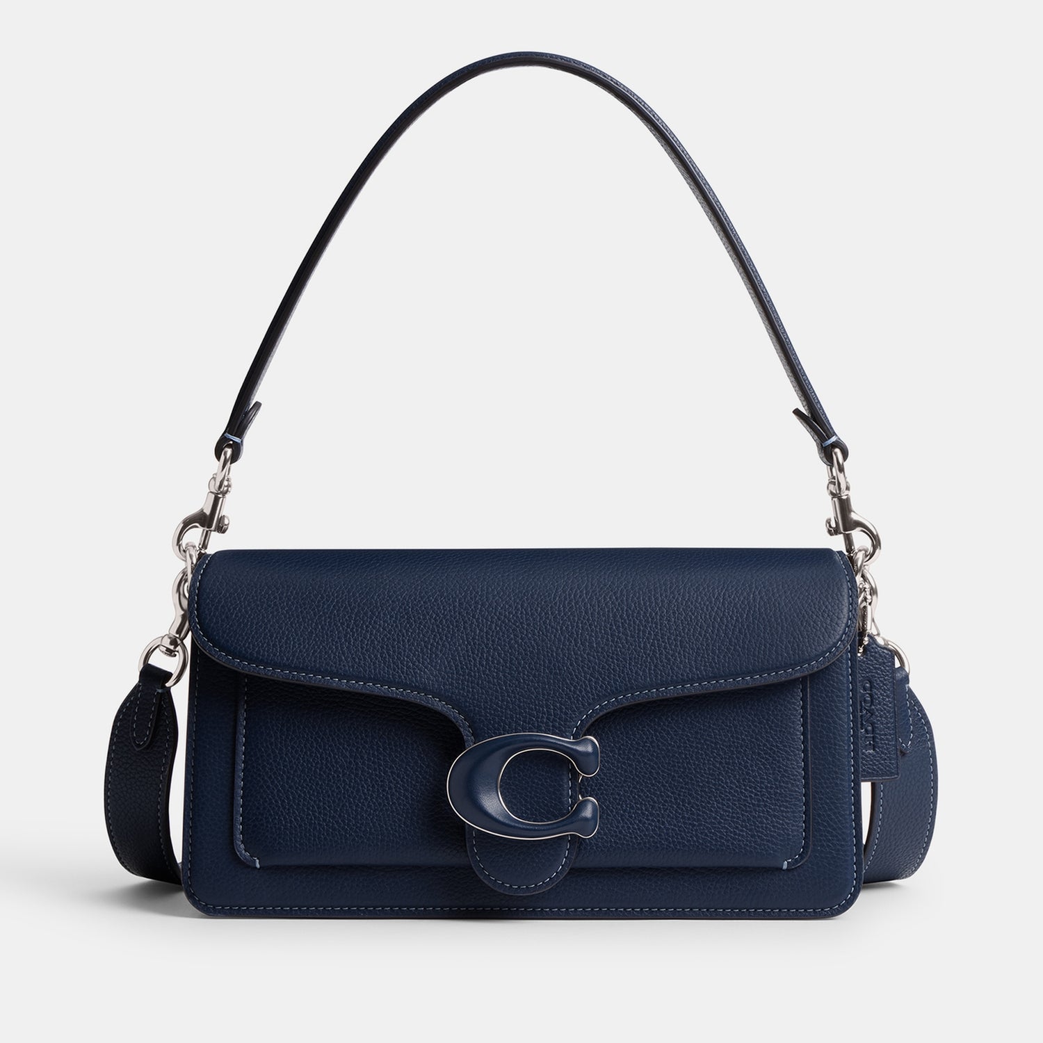 Coach Tabby 26 Canvas-Coated Leather Shoulder Bag