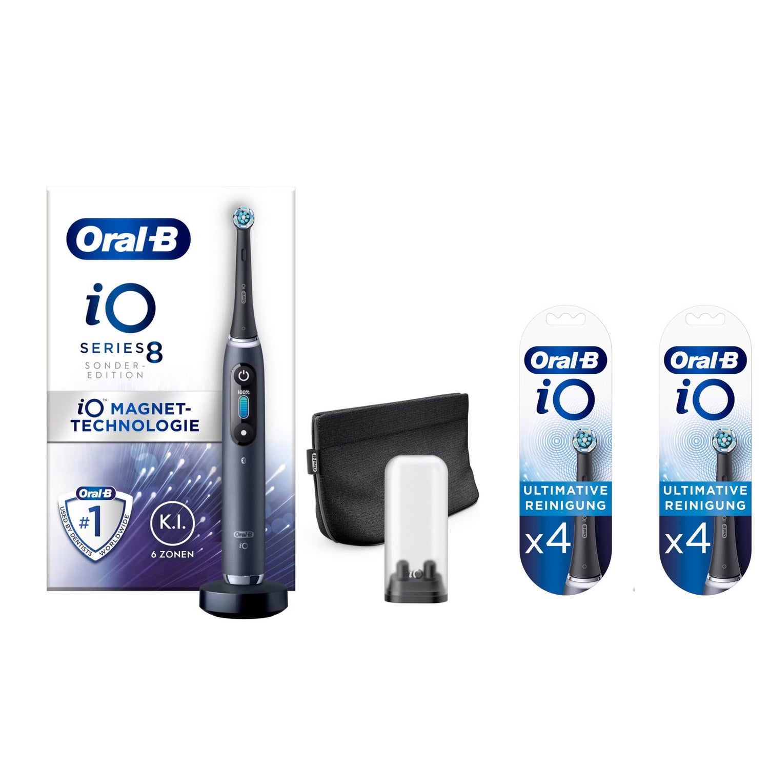Oral-B iO Series 8 Special Edition + 2x4 refills