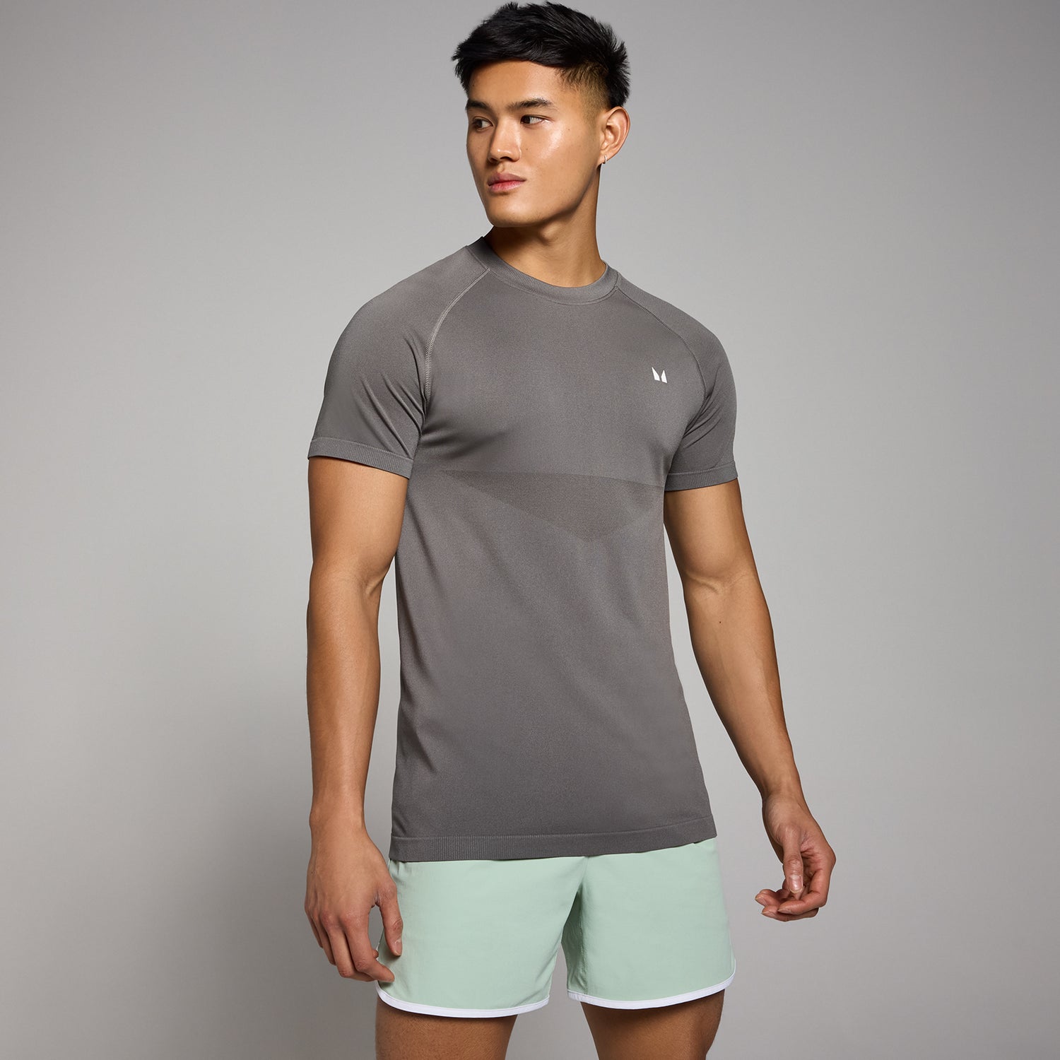 MP Férfi Tempo Seamless Póló – Rock - XS