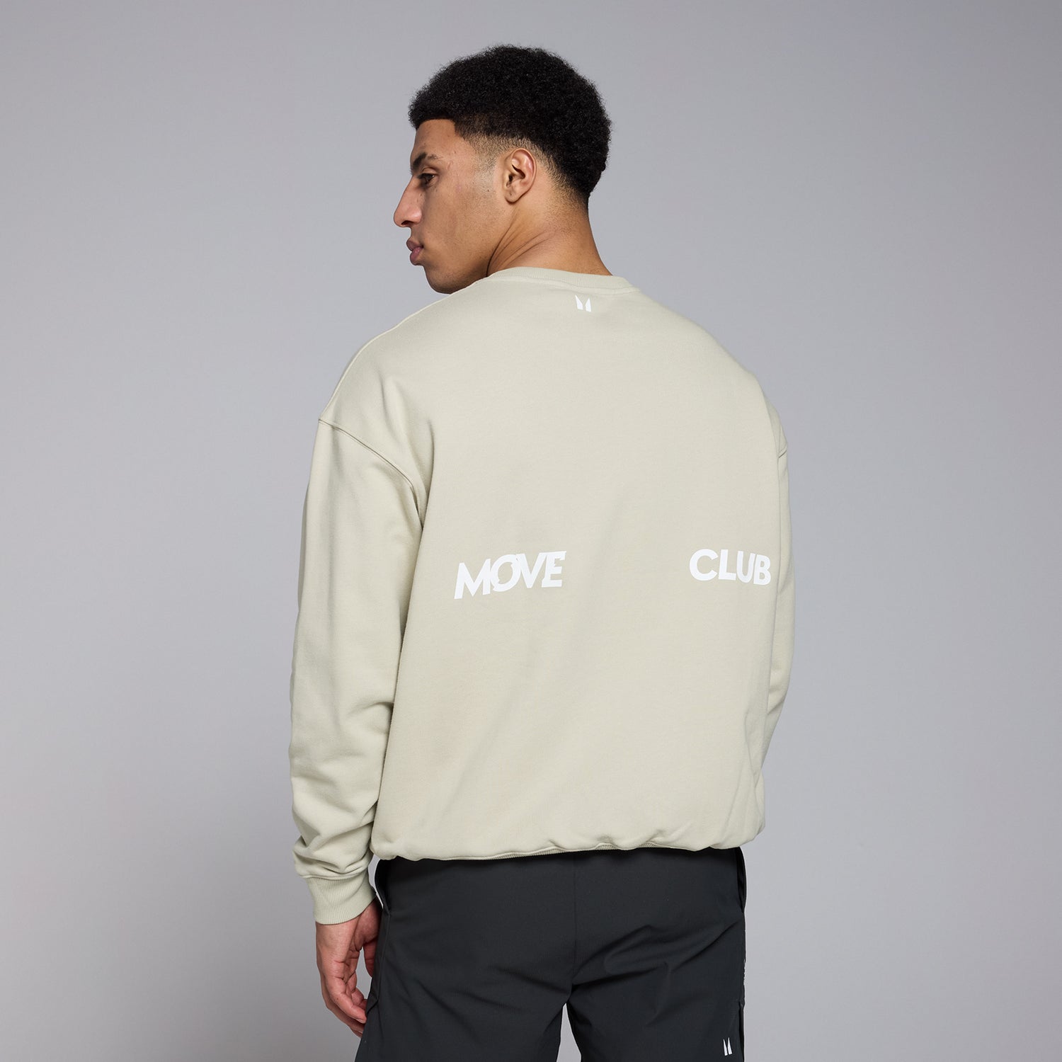 Sweat oversize MP Tempo Graphic pour hommes – Gris sel - XS