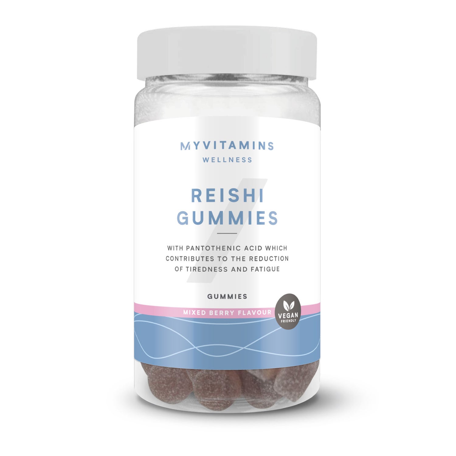 Myvitamins Mushroom Gummies - 60gummies - Reishi (Relax) - Mixed Berry