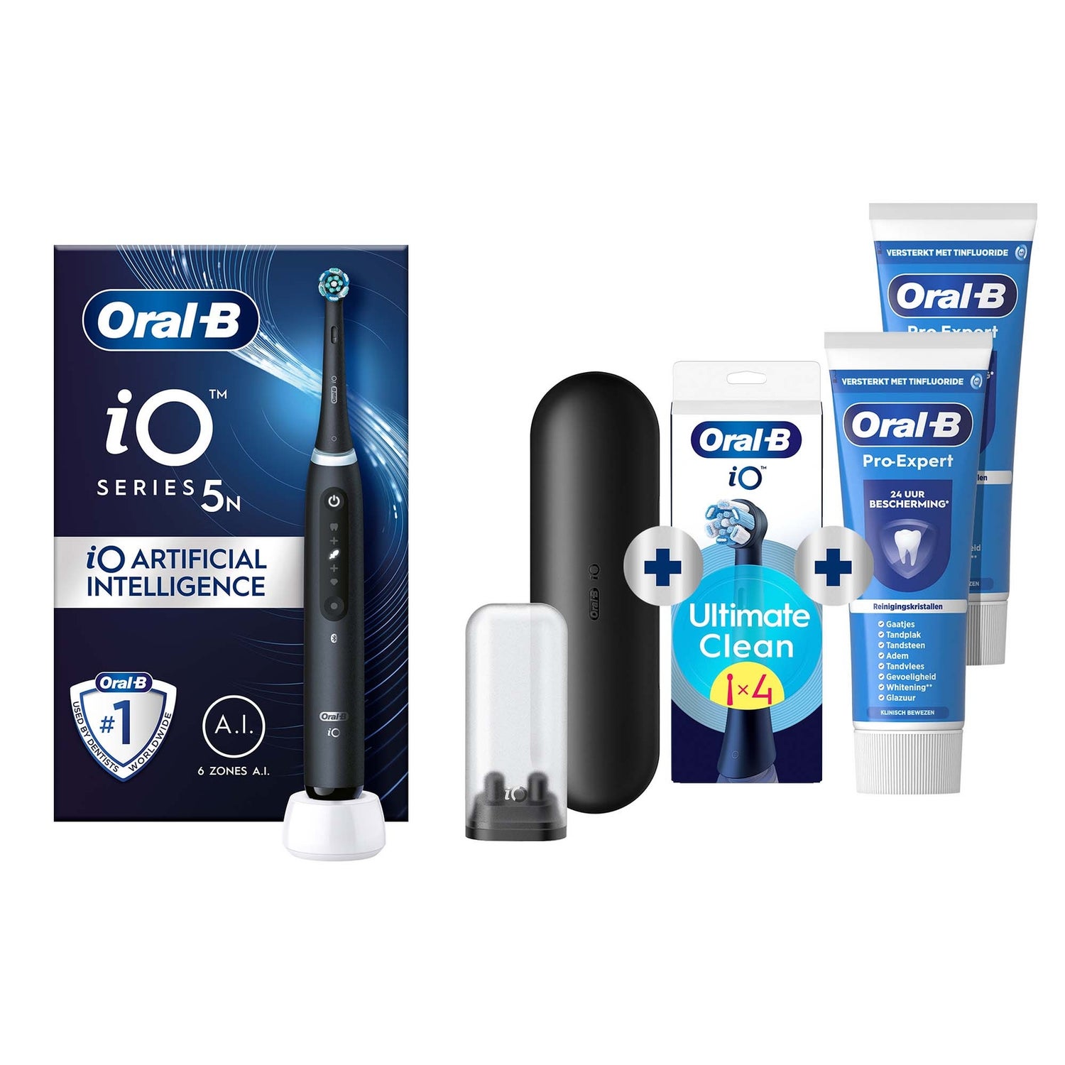 Oral-B iO 5N Elektrische Tandenborstel Zwart