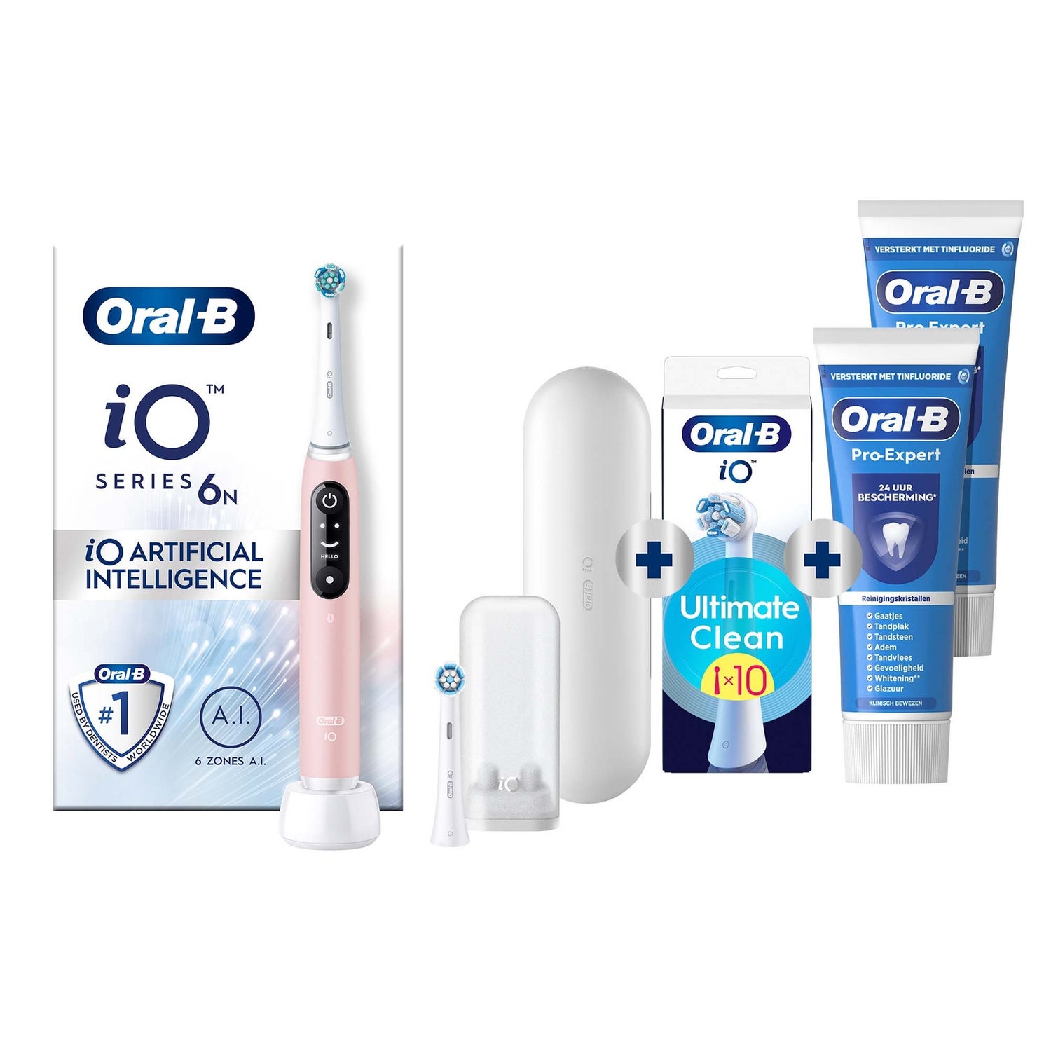Oral-B iO 6N Elektrische Tandenborstel Roze