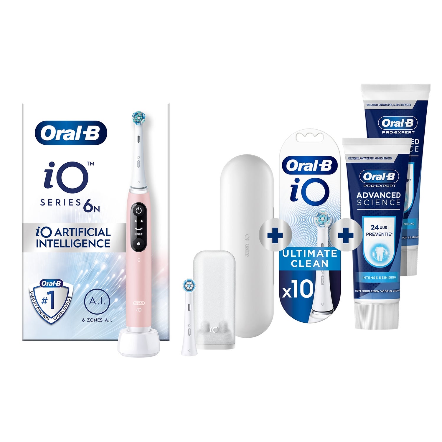 Oral-B iO 6N Elektrische Tandenborstel Roze