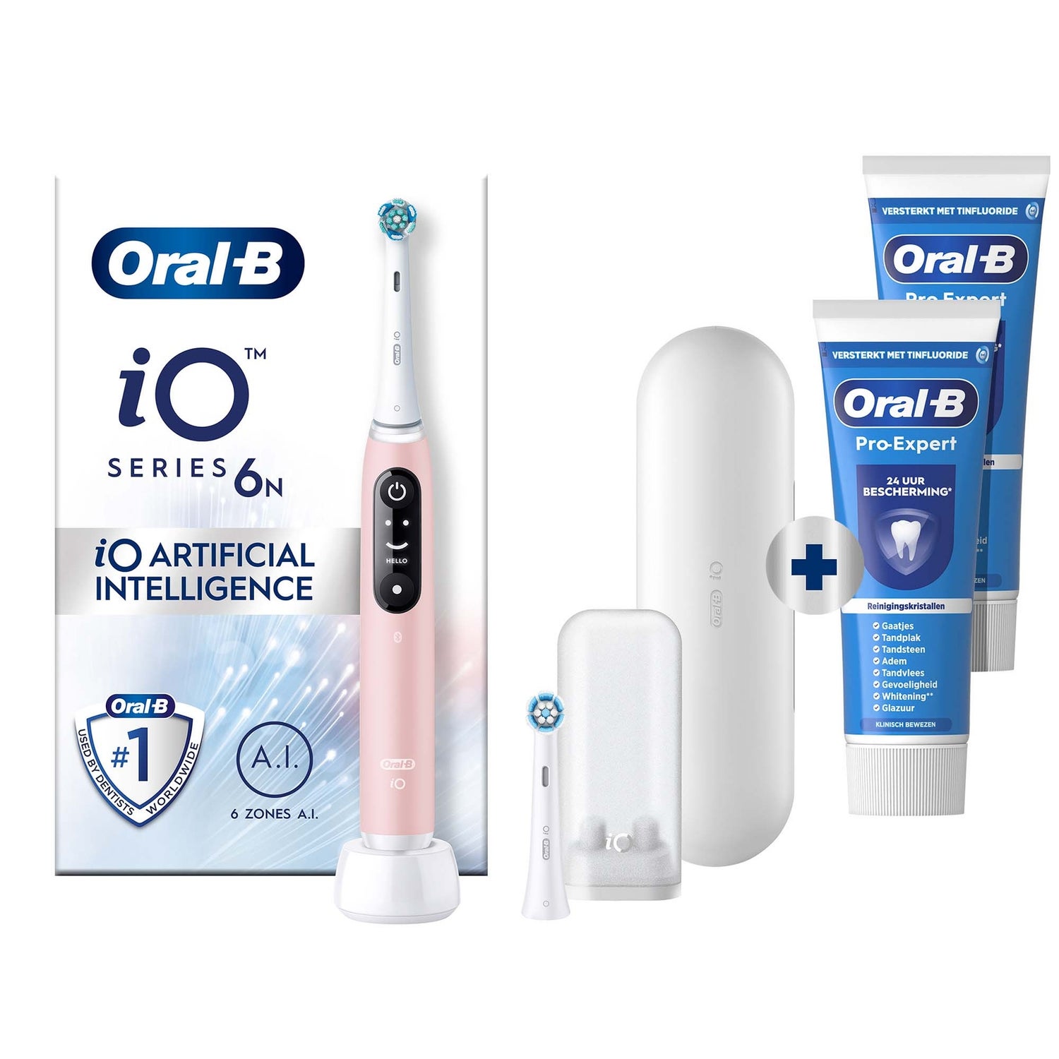 Oral-B iO 6N Elektrische Tandenborstel Roze