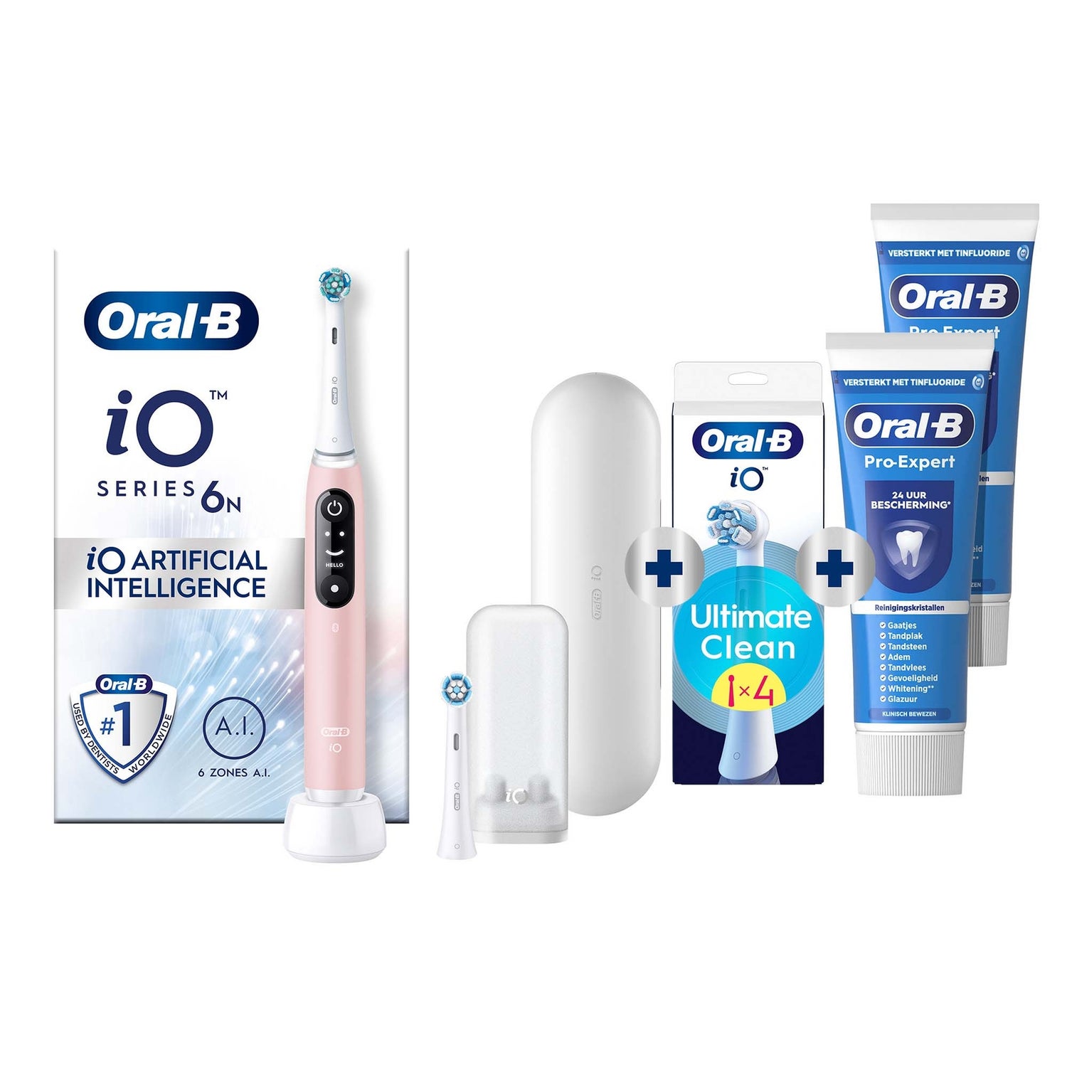 Oral-B iO 6N Elektrische Tandenborstel Roze