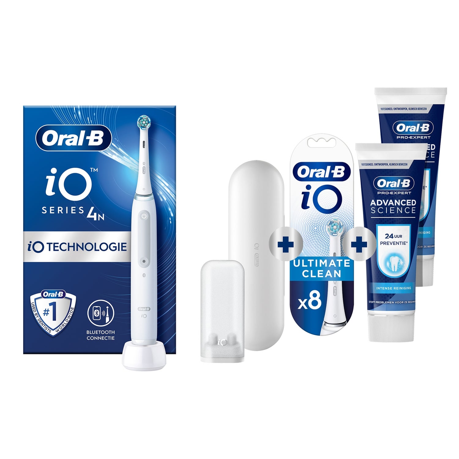 Oral-B iO 4N Elektrische Tandenborstel Wit