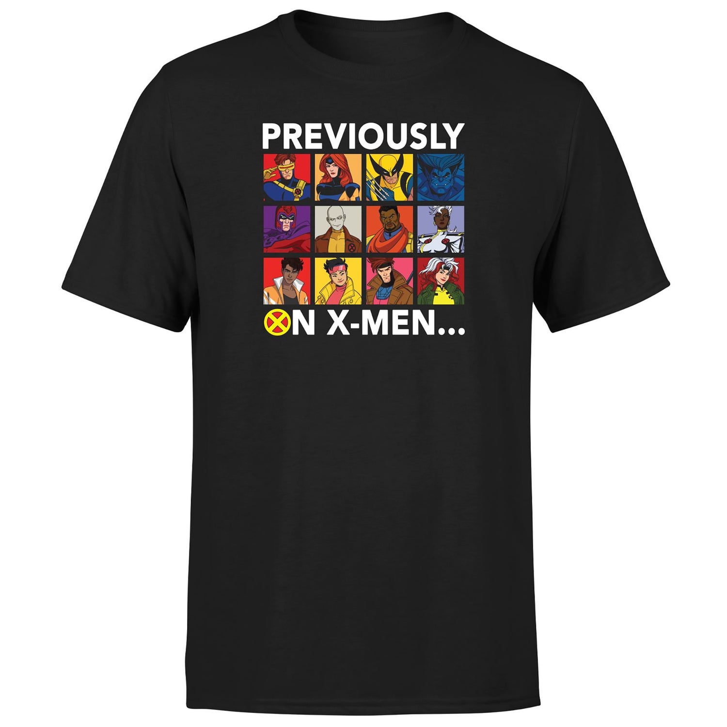 X-Men Previously On X-Men Unisex T-Shirt - Black