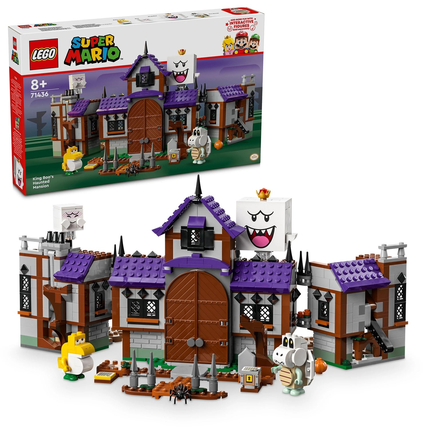 LEGO Super Mario King Boo’s Haunted Mansion Playset 71436