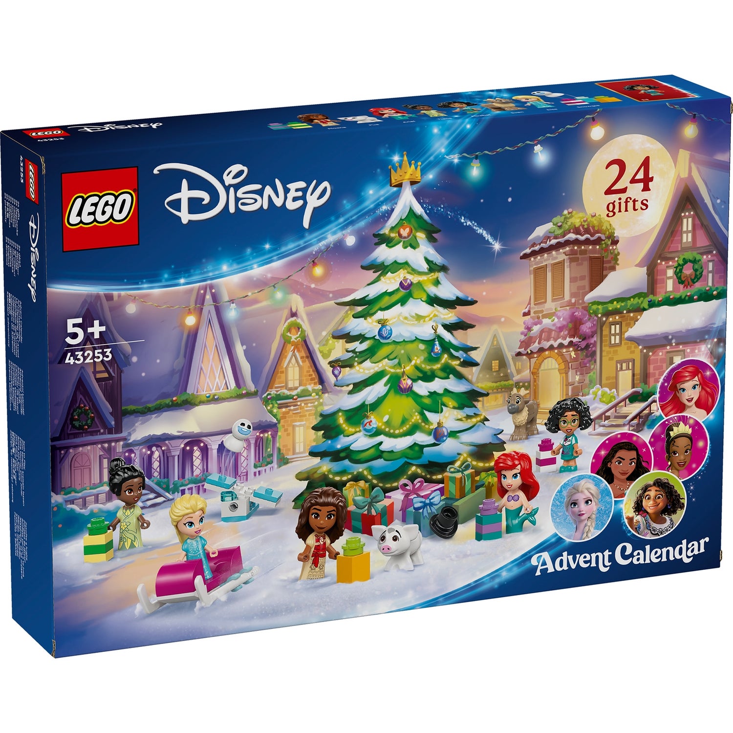LEGO | Disney Advent Calendar 2024 Building Toy Set 43253