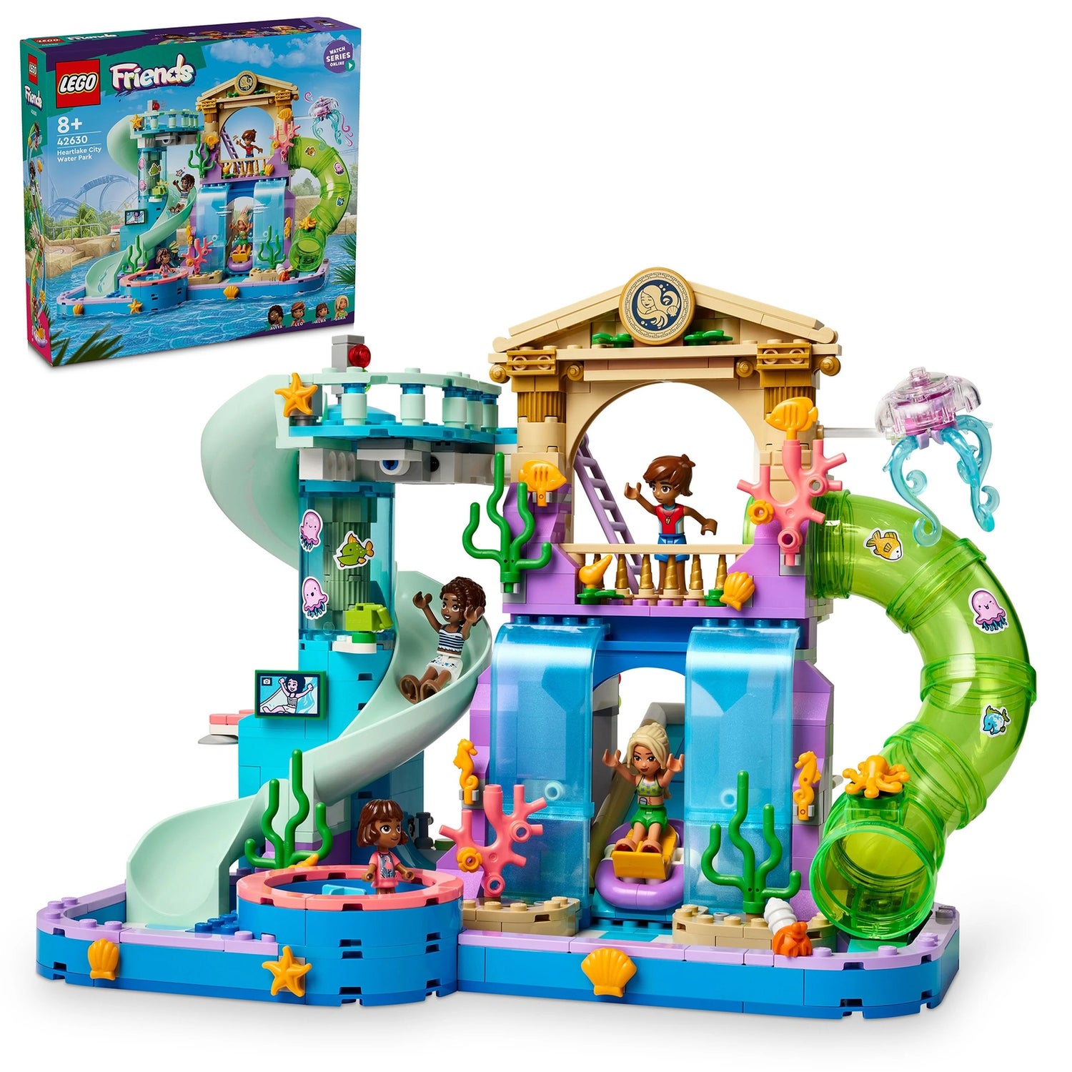LEGO Friends Heartlake City Water Park Sports Toy Set 42630 Toys Zavvi UK