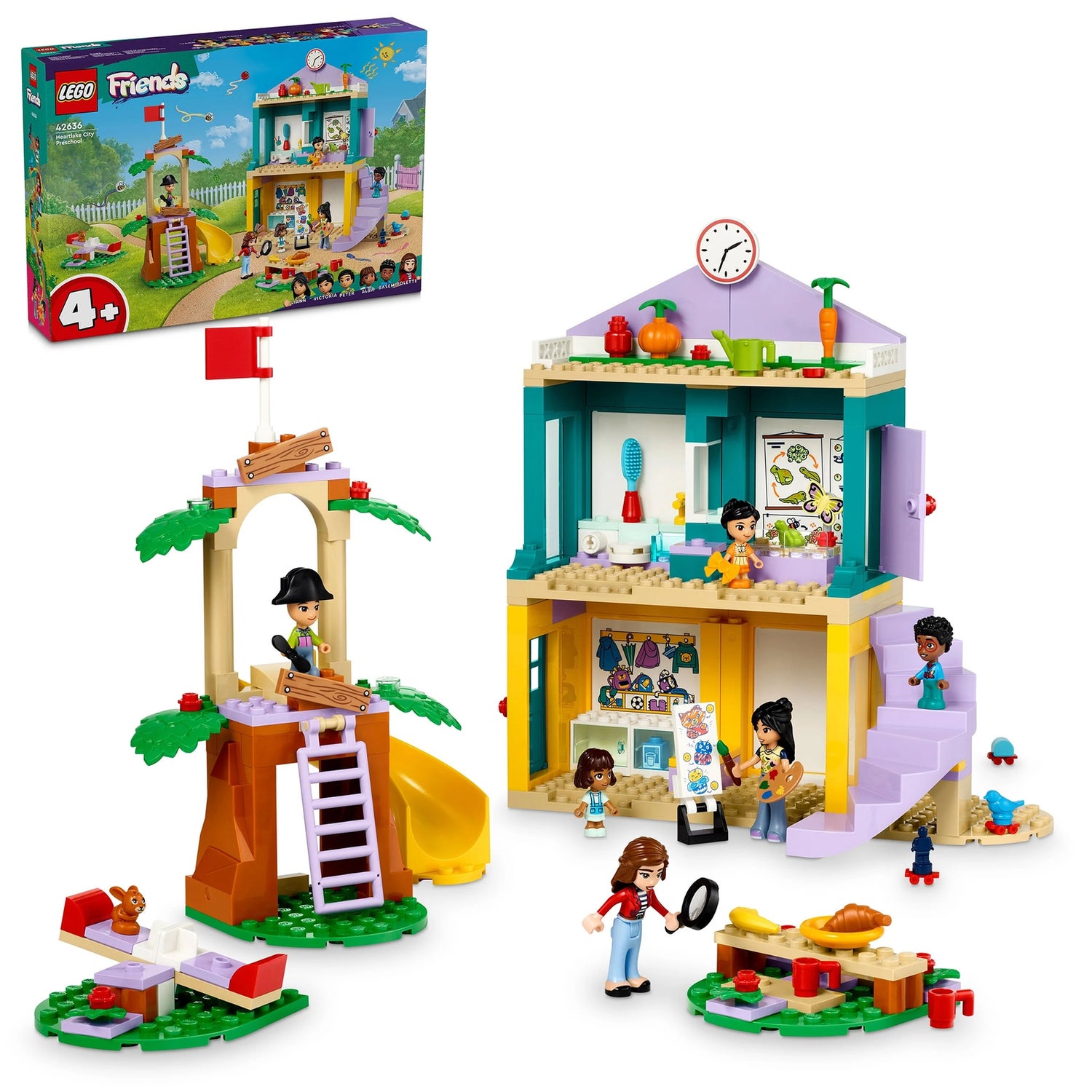 LEGO Friends Heartlake City Preschool Building Toy Set 42636