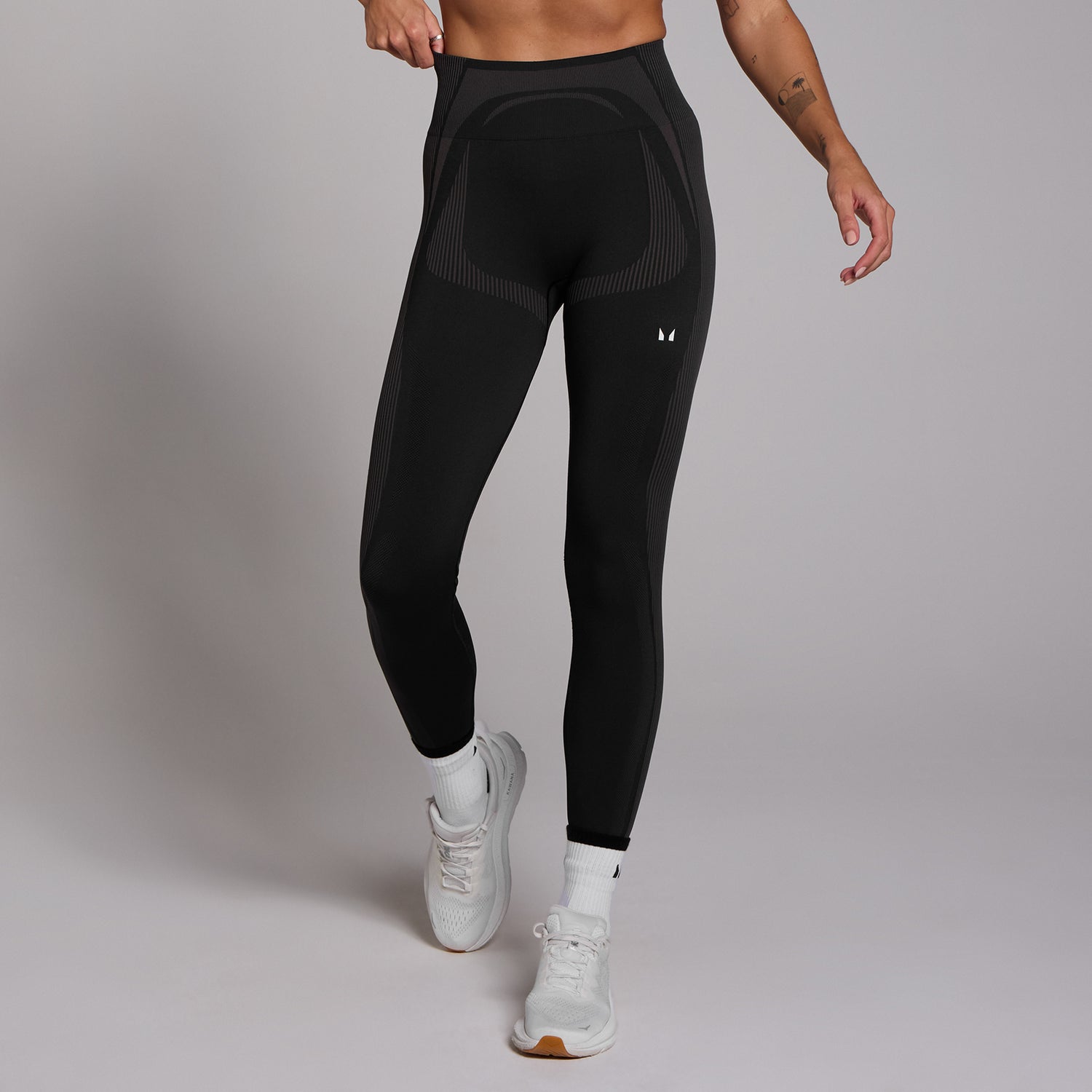 Legging hybride sans coutures MP Tempo pour femmes – Noir - S