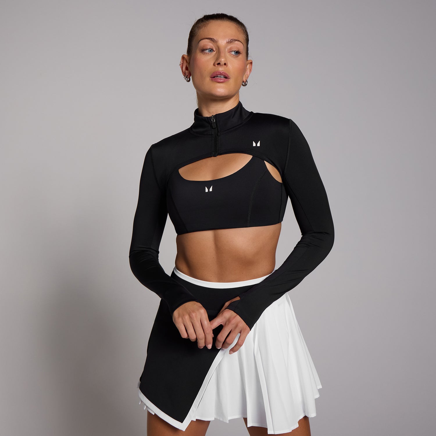 MP Women's Tempo Super Crop Jacket - Black - L