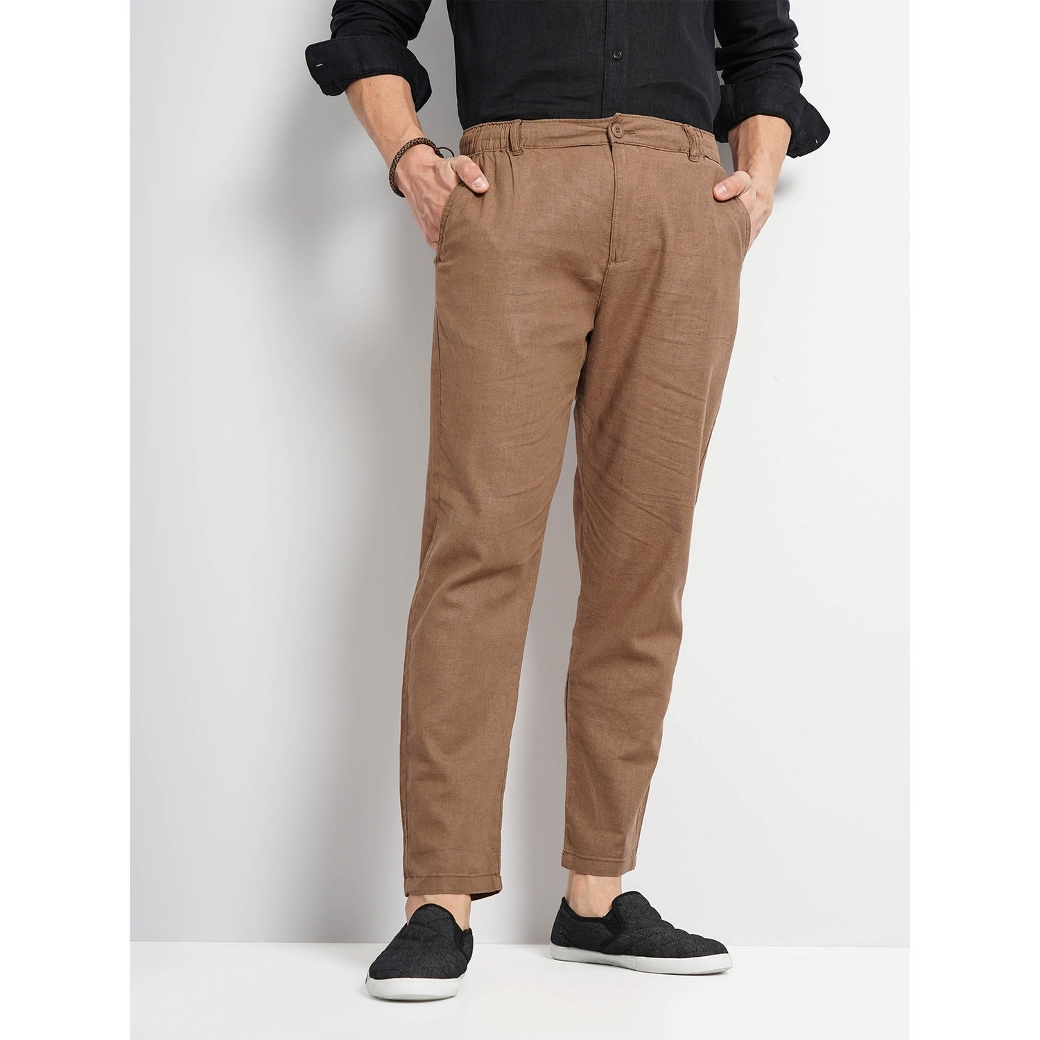 Celio linen trousers top