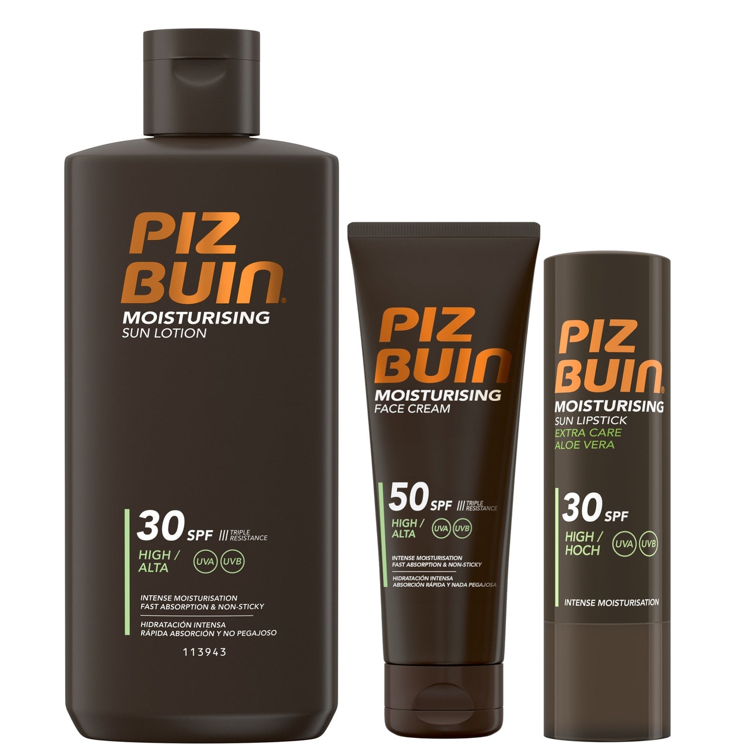 Piz Buin Moisturising SPF Summer Regime Bundle