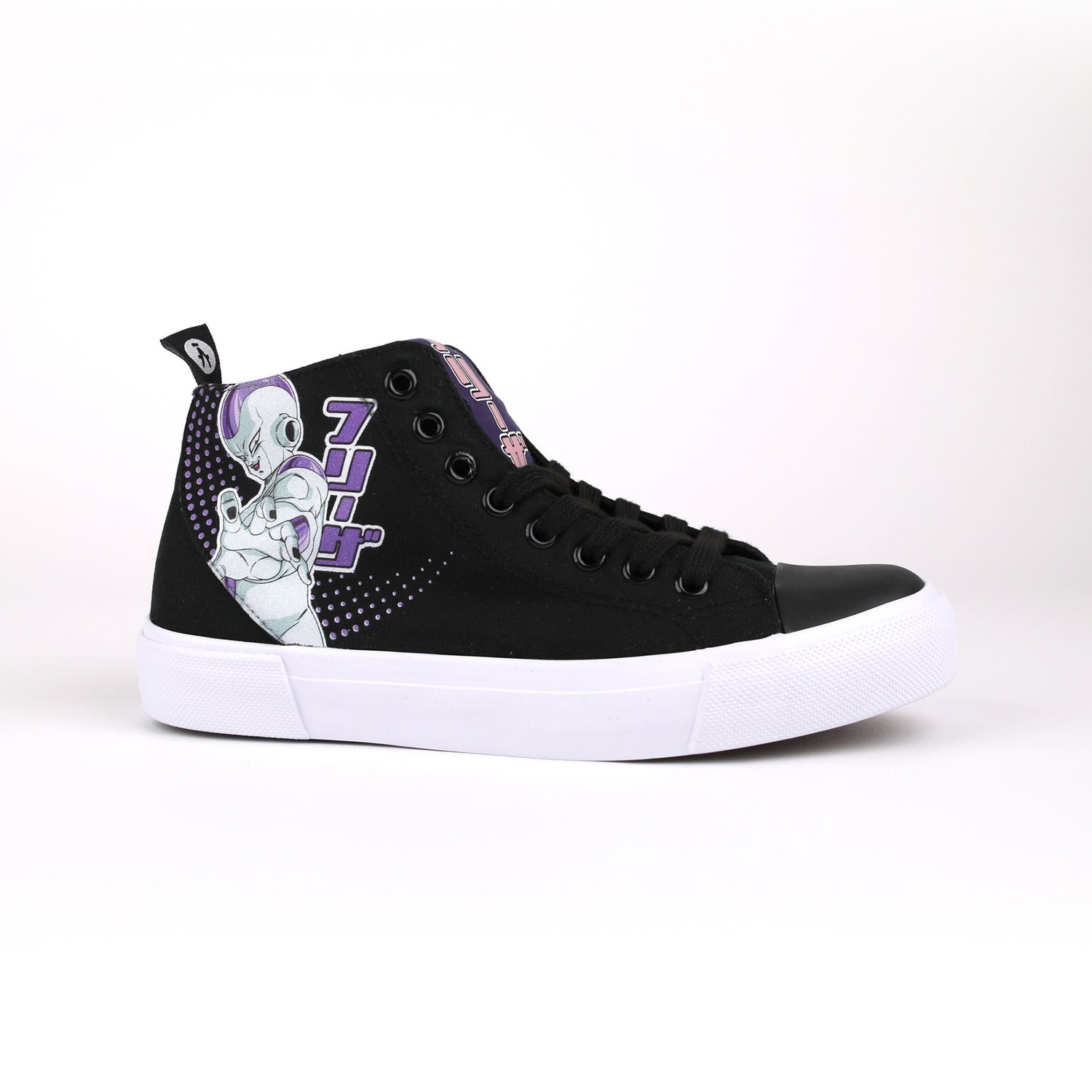 Akedo x Dragon Ball Z Frieza Kids High Top - Black/White