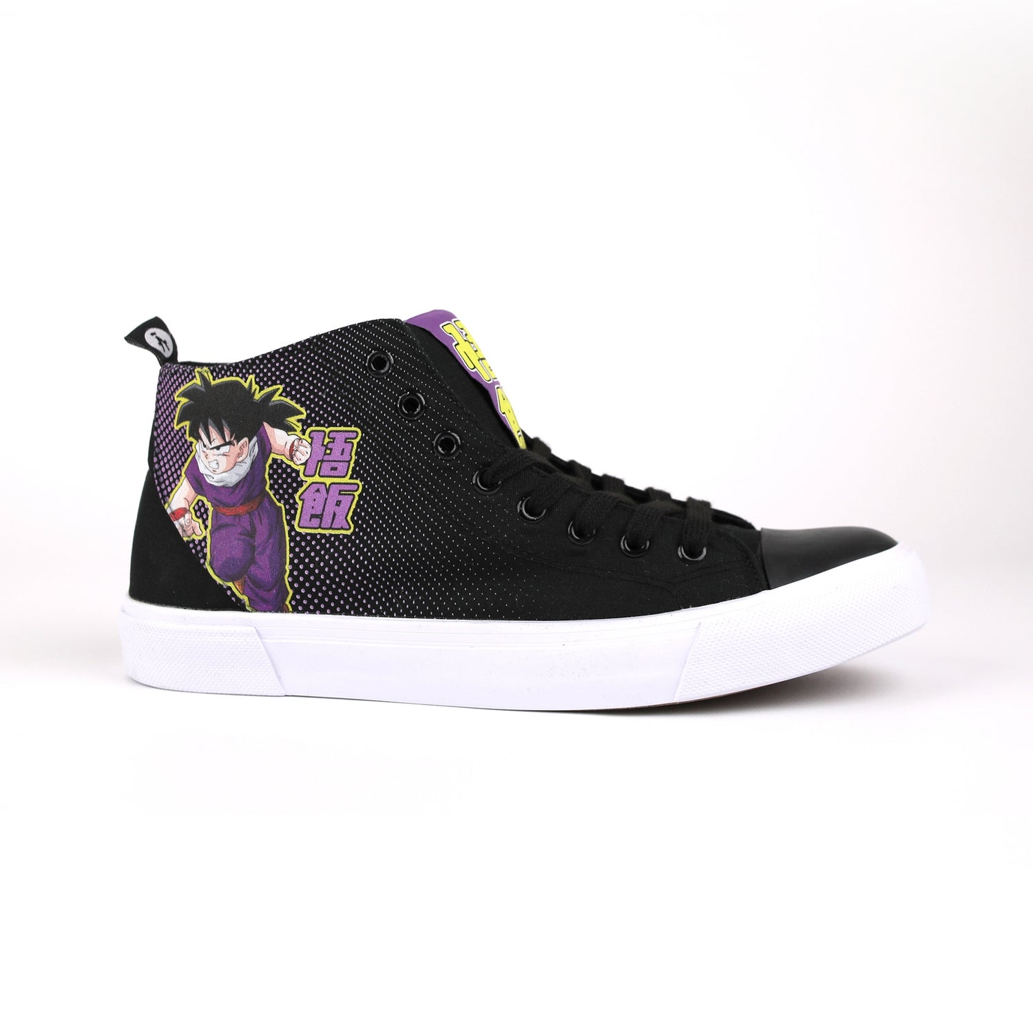 Akedo x Dragon Ball Z Gohan Kids High Top - Black/White