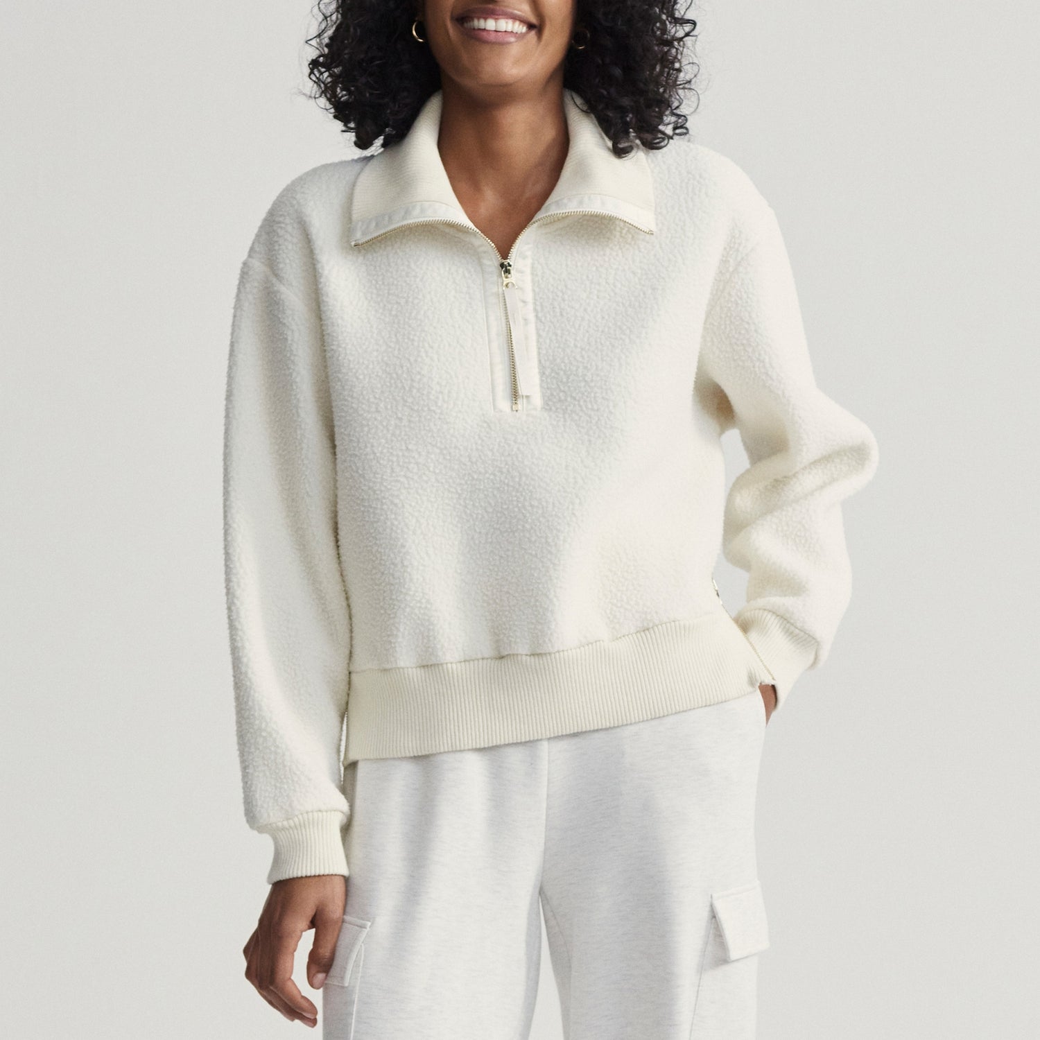 Varley Roselle Fleece Jumper