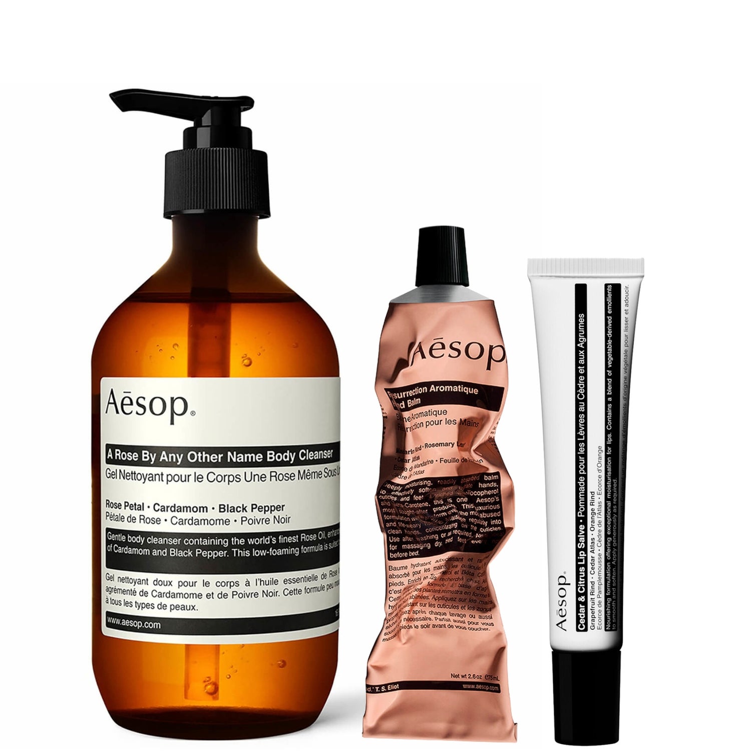 Aesop Nourishing Trio