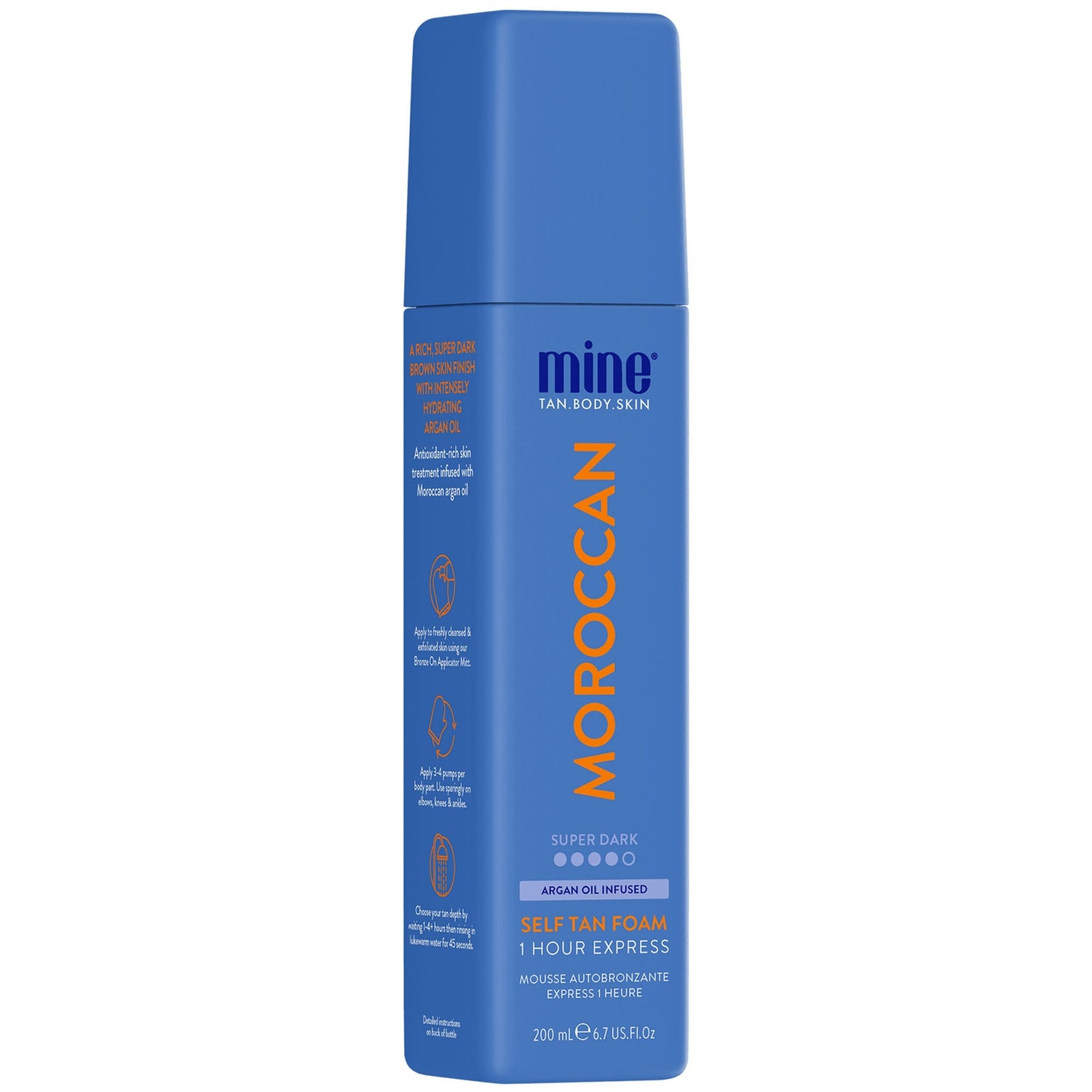 MineTan Hydrate Base Moroccan Foam 200ml